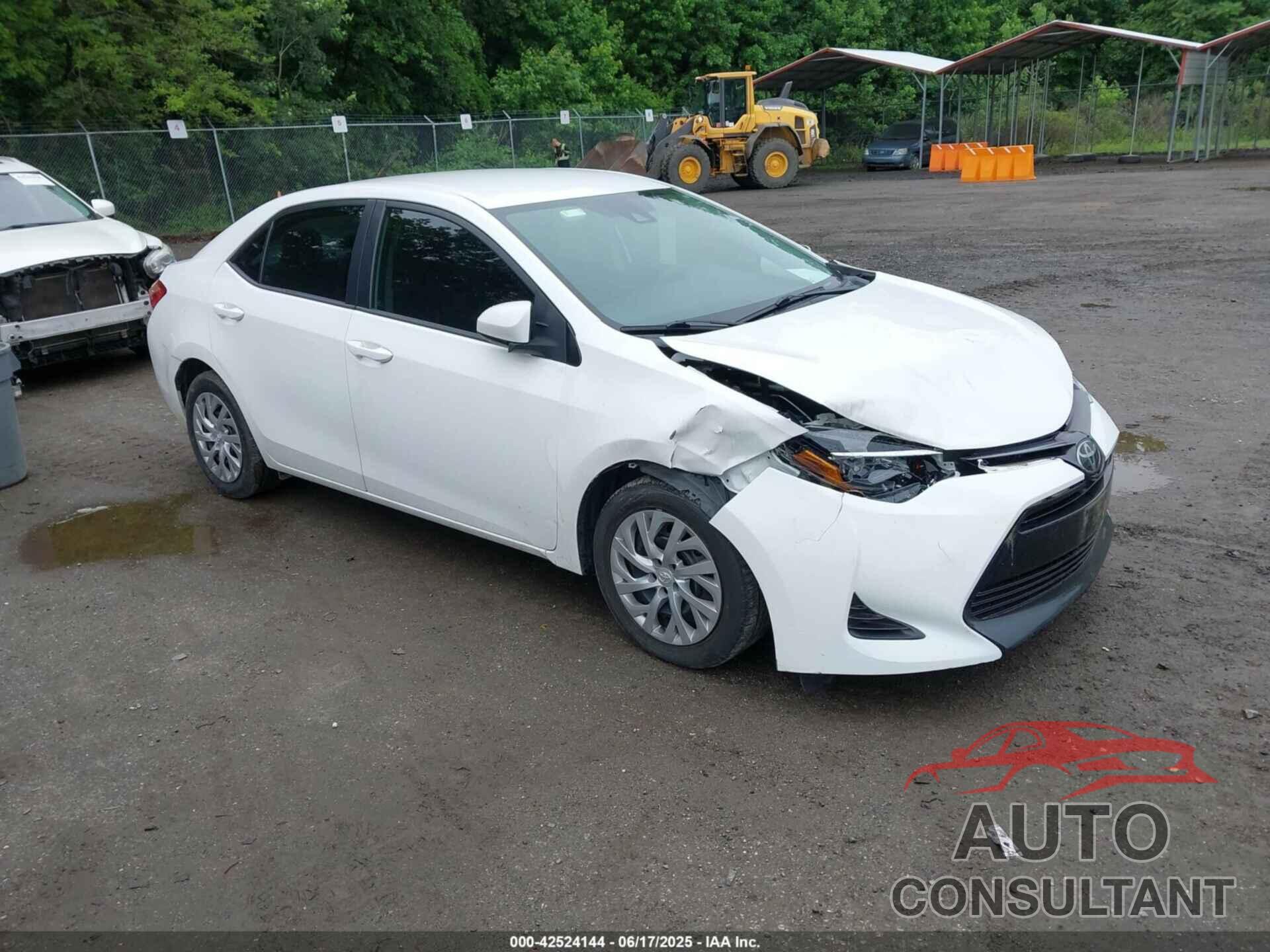 TOYOTA COROLLA 2019 - 2T1BURHE2KC166997