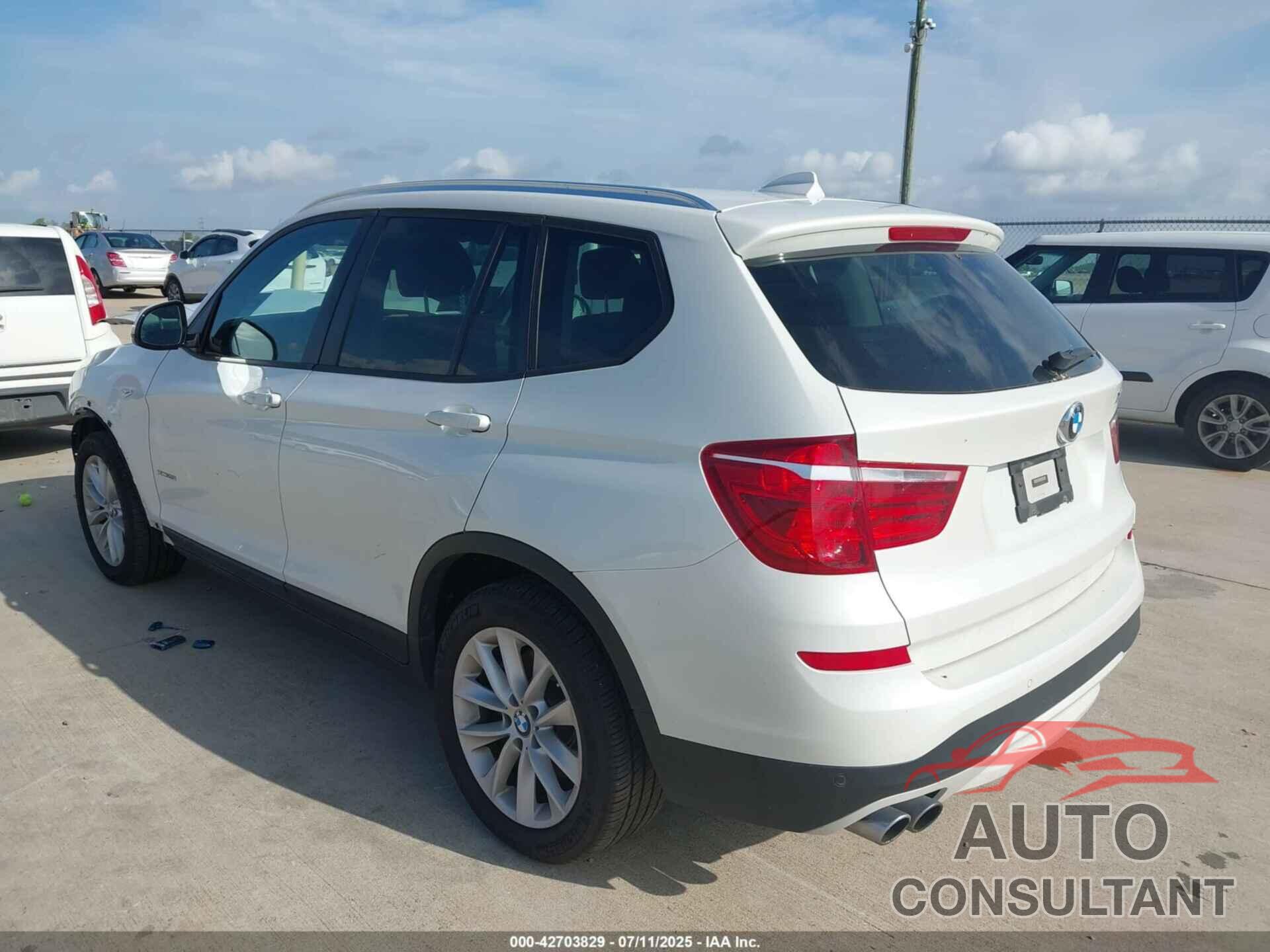 BMW X3 2015 - 5UXWX9C52F0D57059