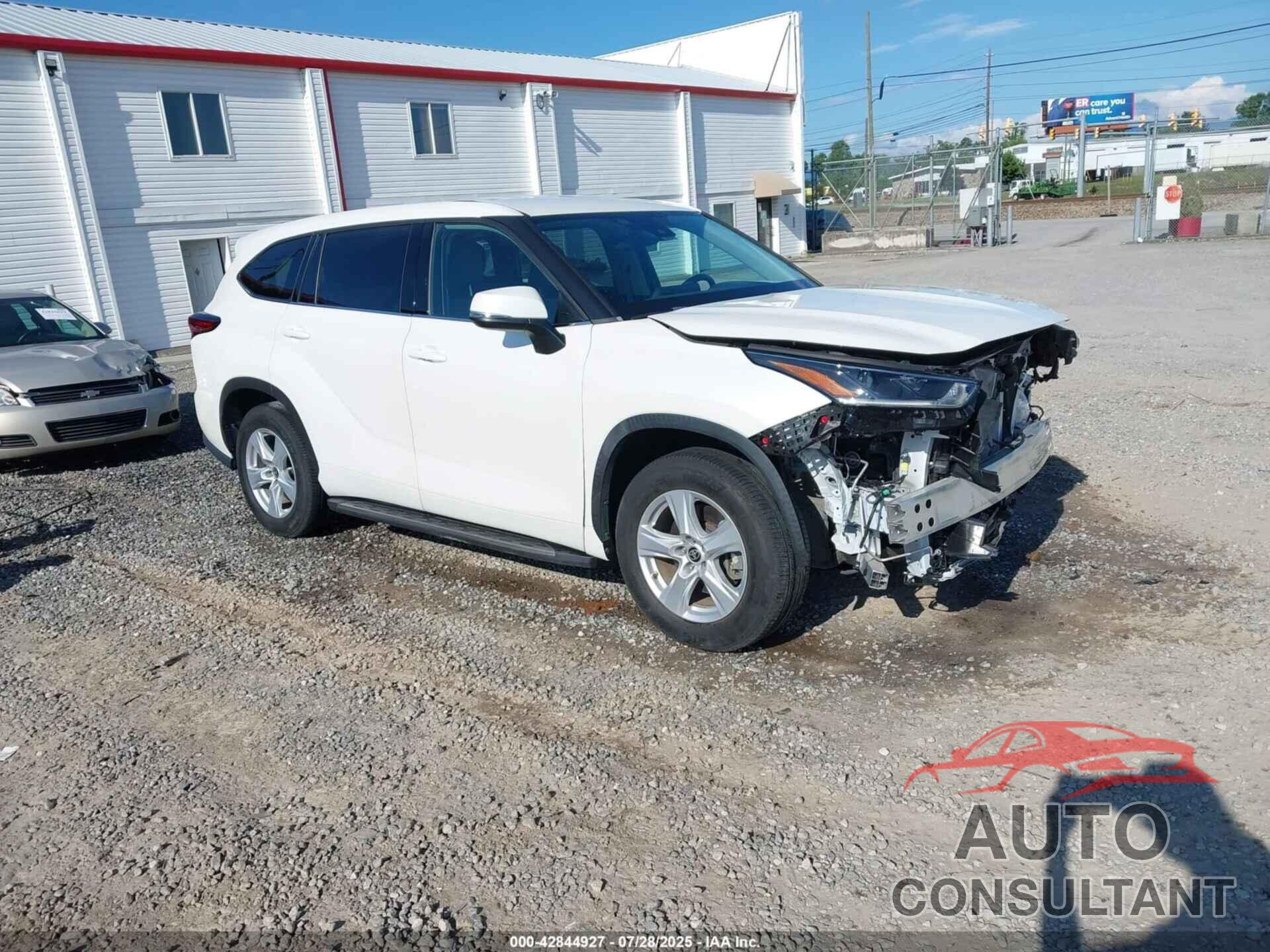 TOYOTA HIGHLANDER 2021 - 5TDCZRAH4MS074696