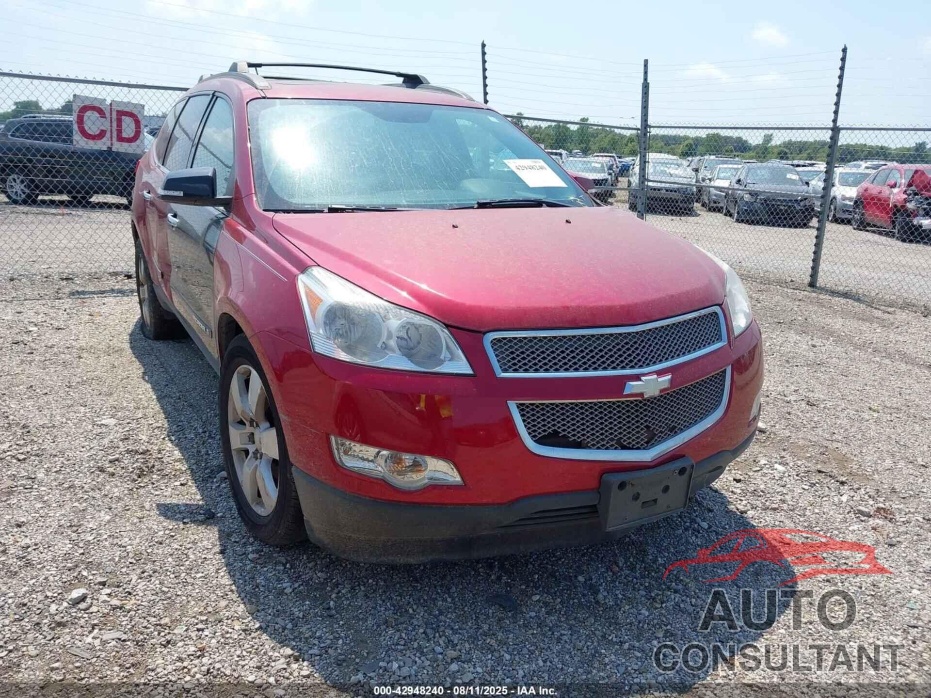 CHEVROLET TRAVERSE 2012 - 1GNKVLEDXCJ156592