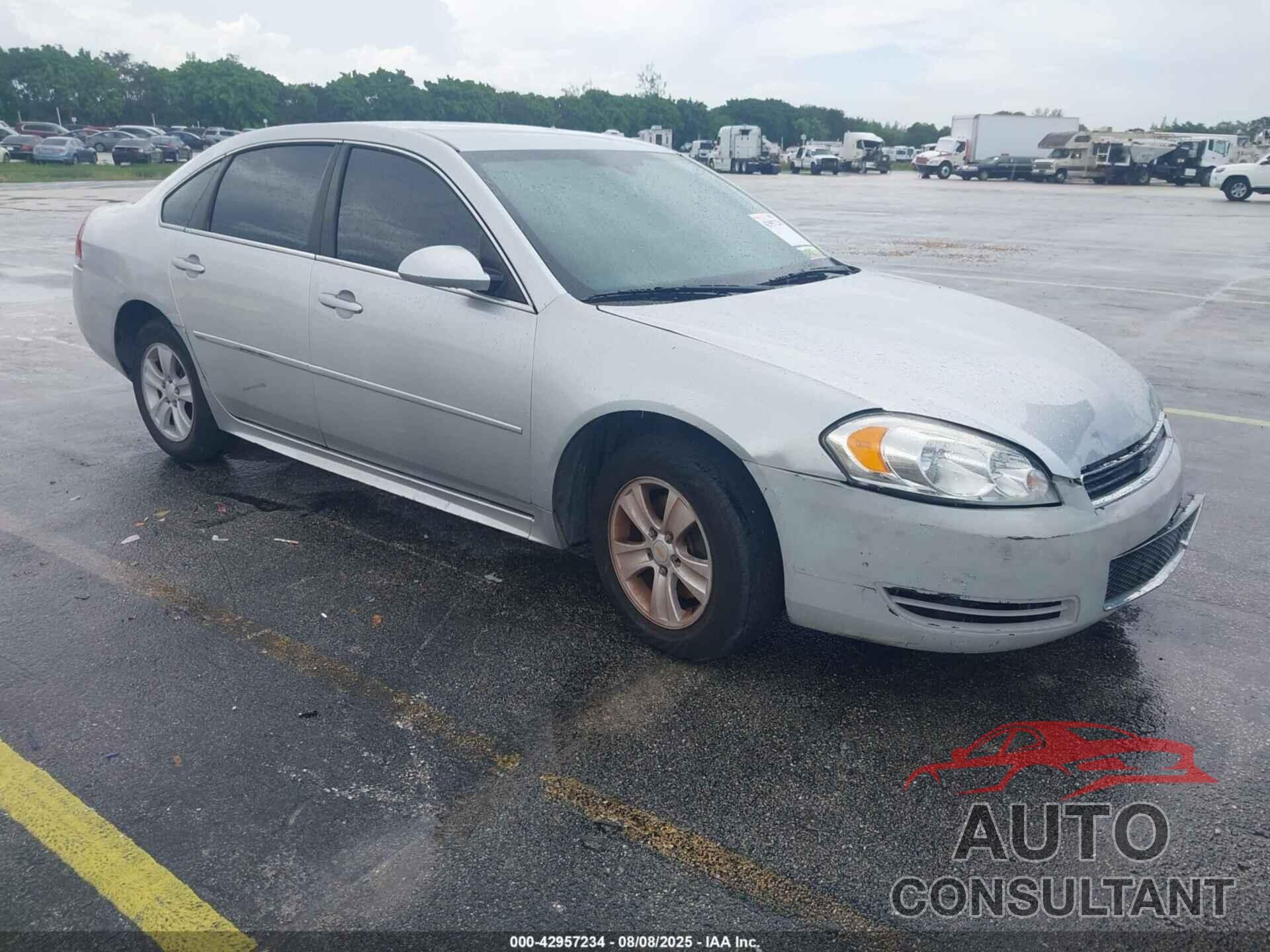 CHEVROLET IMPALA 2013 - 2G1WF5E30D1160584