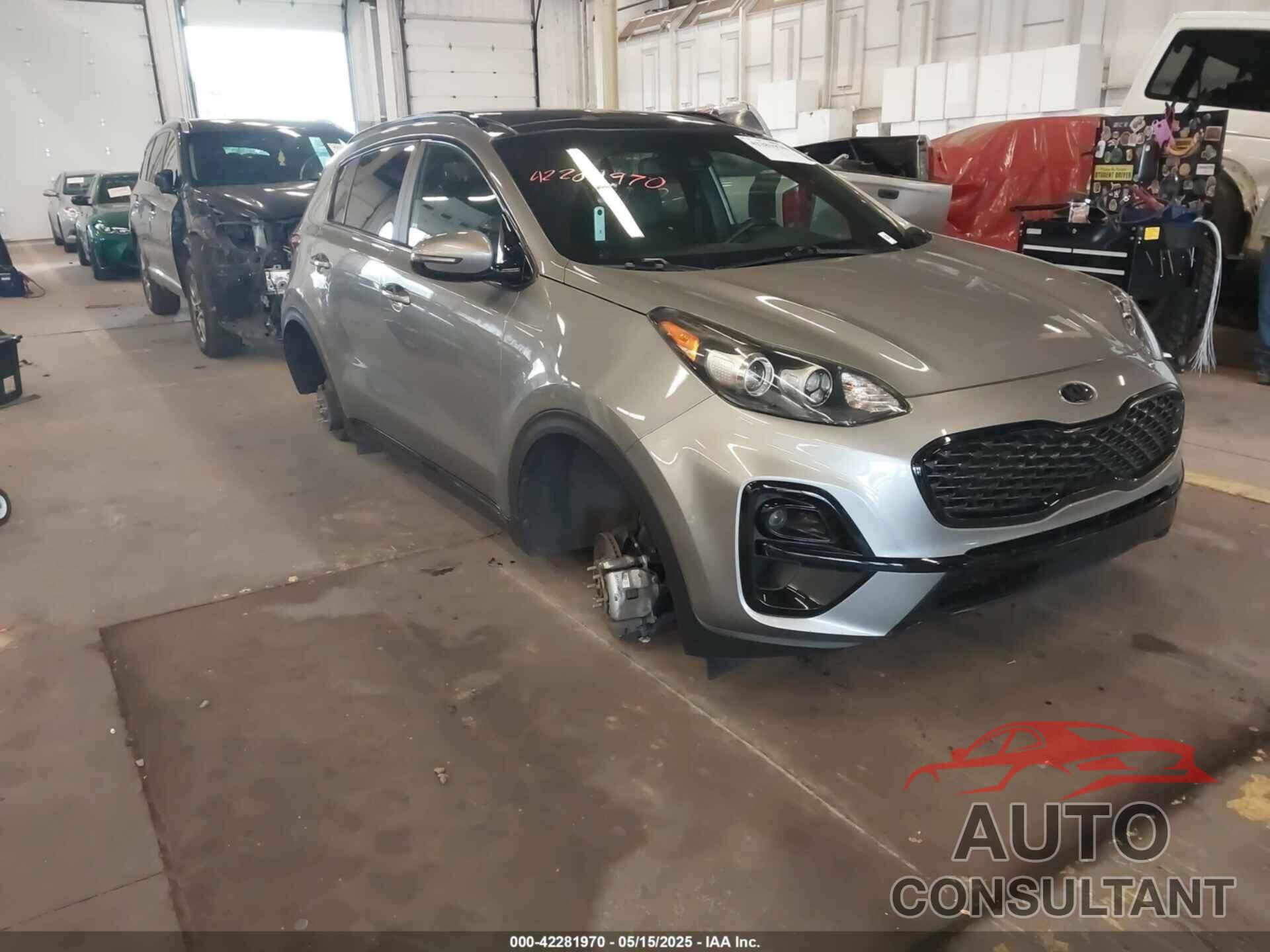 KIA SPORTAGE 2022 - KNDP6CAC8N7017781