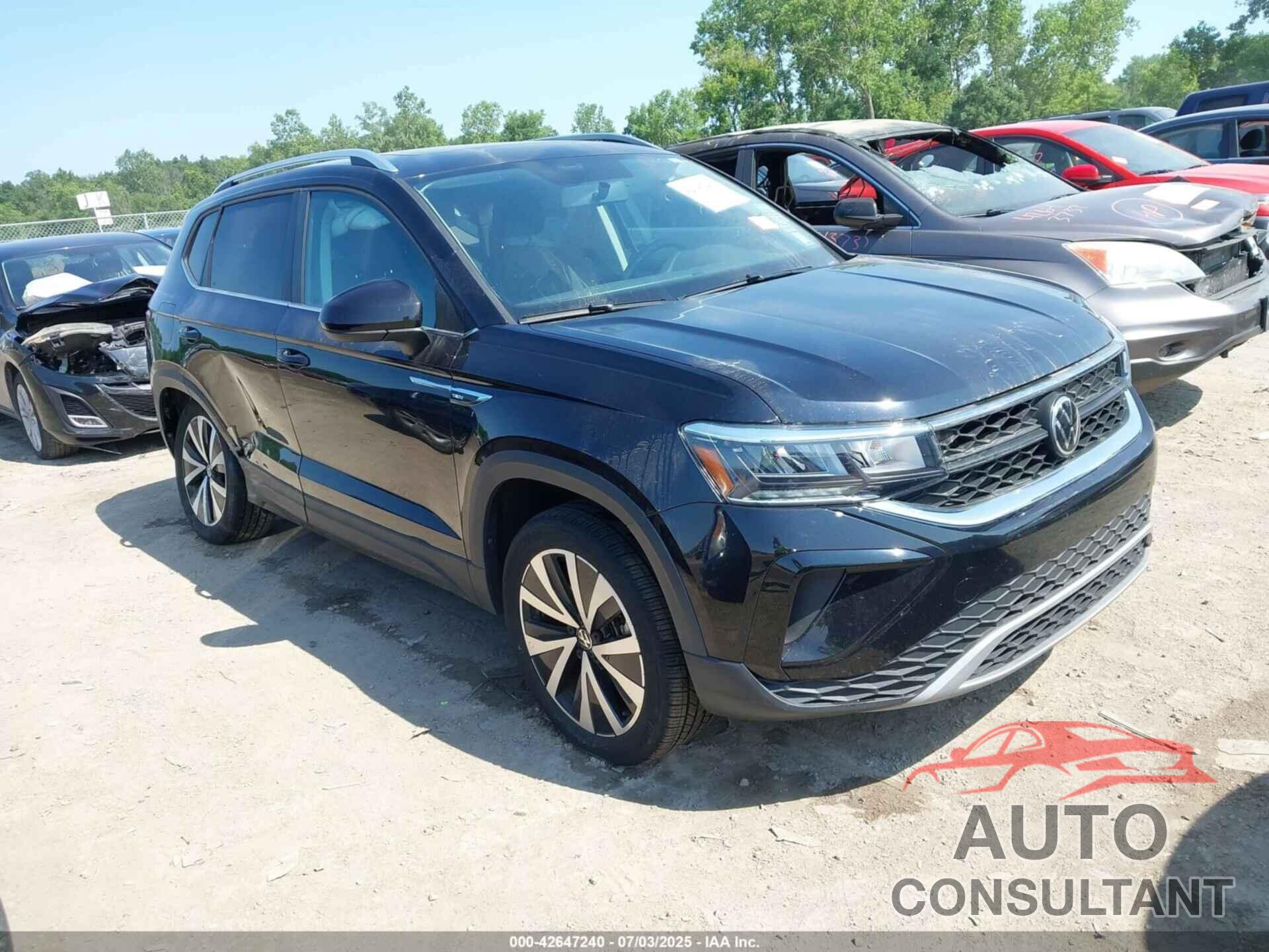 VOLKSWAGEN TAOS 2022 - 3VVLX7B21NM077143
