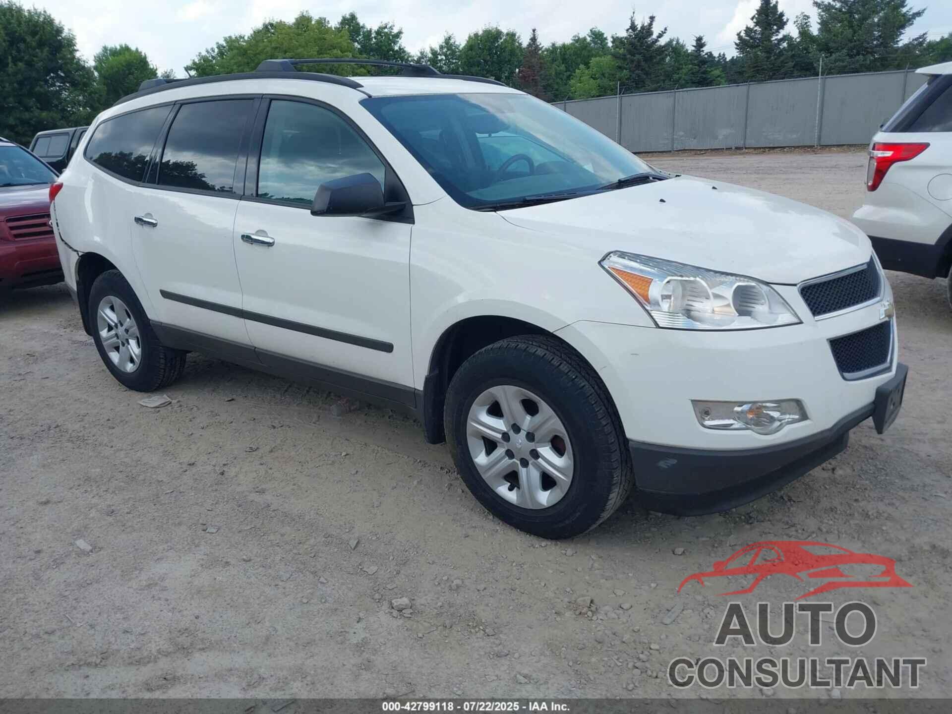 CHEVROLET TRAVERSE 2012 - 1GNKRFED6CJ169510