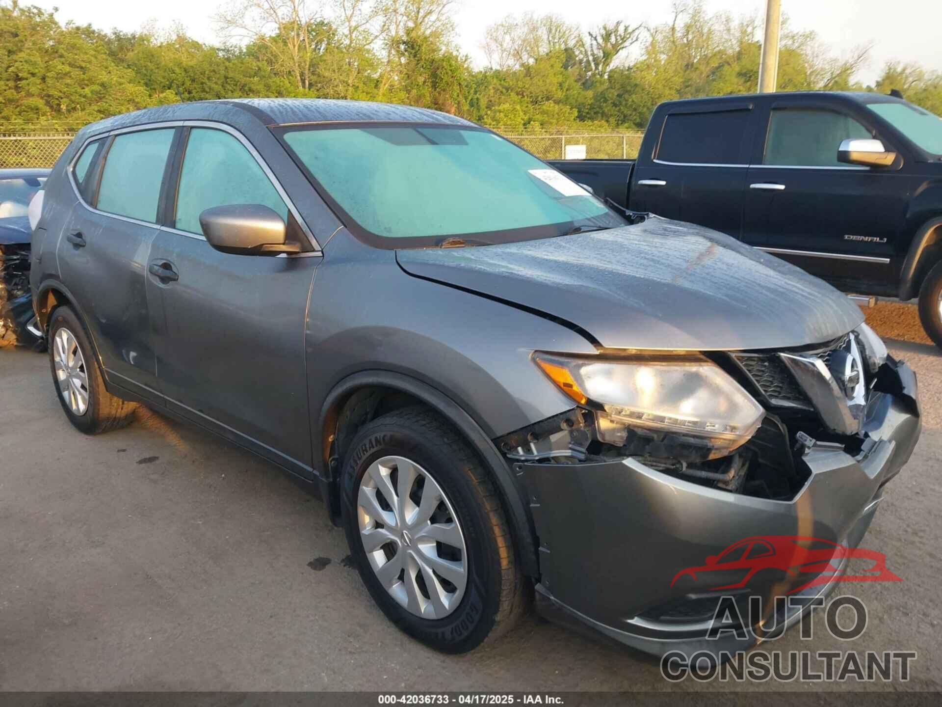 NISSAN ROGUE 2016 - KNMAT2MT4GP724898
