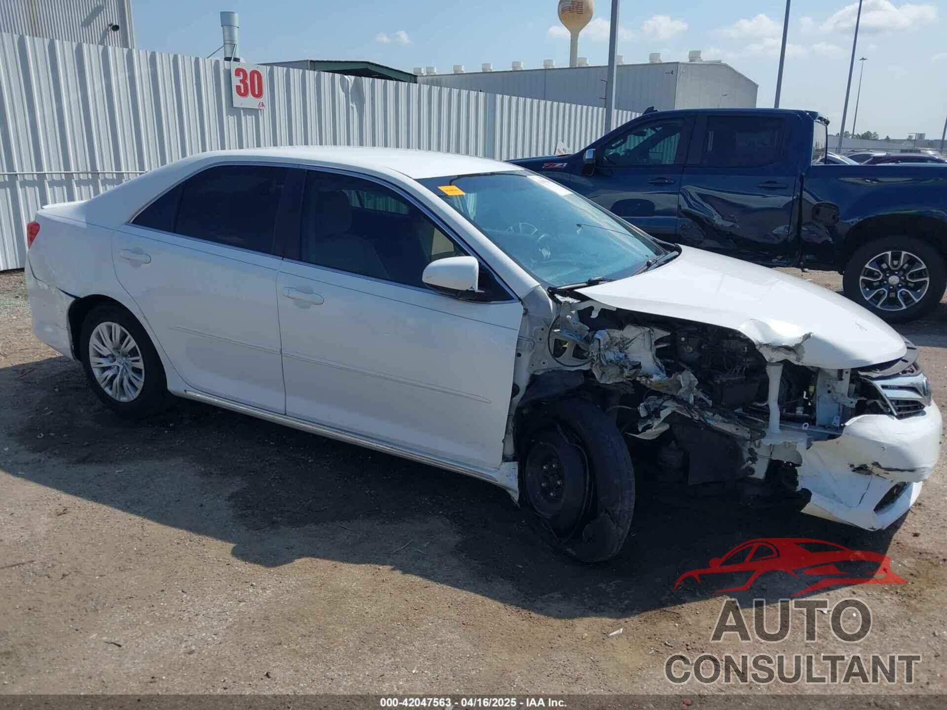 TOYOTA CAMRY 2013 - 4T4BF1FK5DR290516