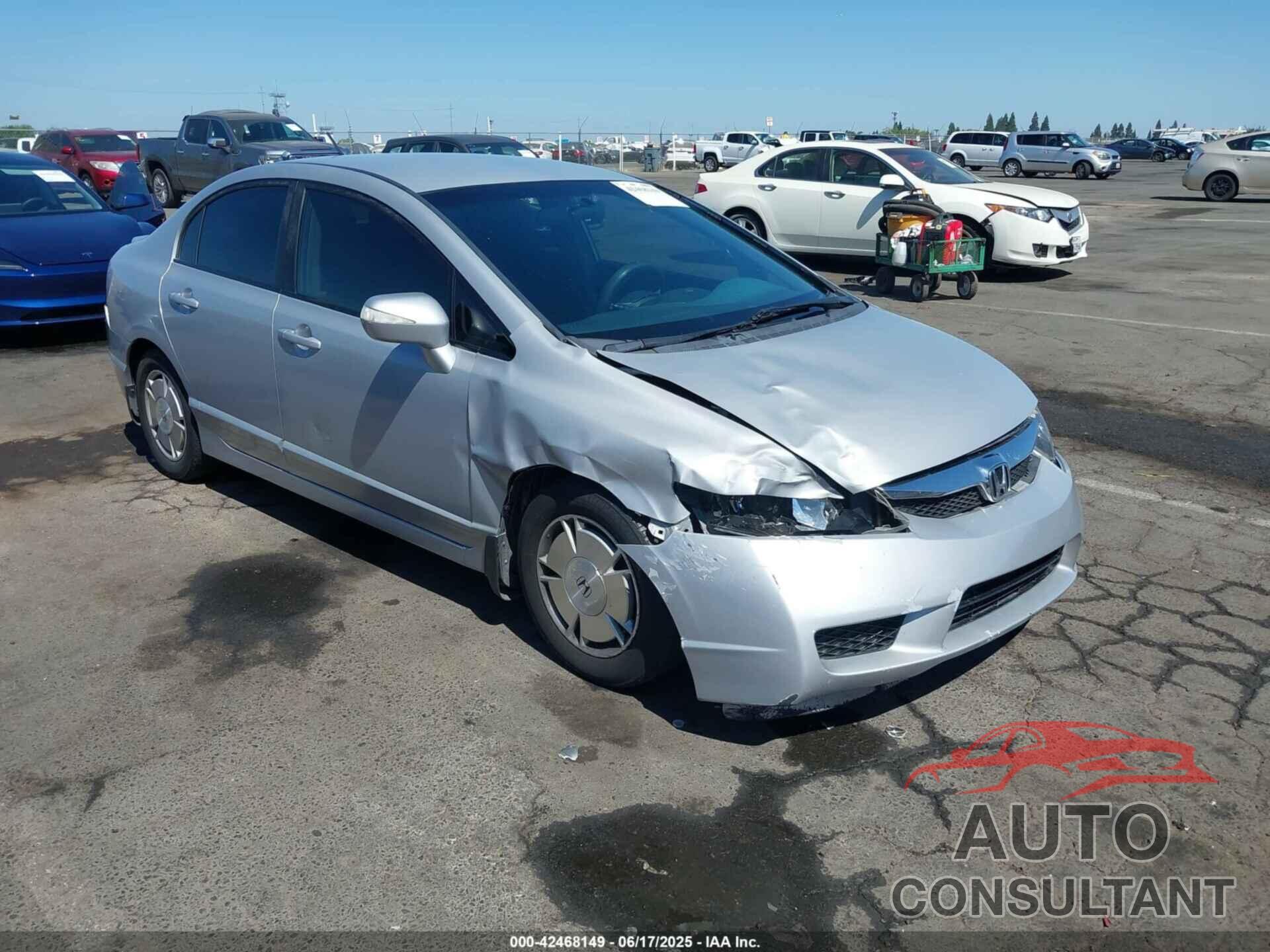 HONDA CIVIC HYBRID 2010 - JHMFA3F22AS001866