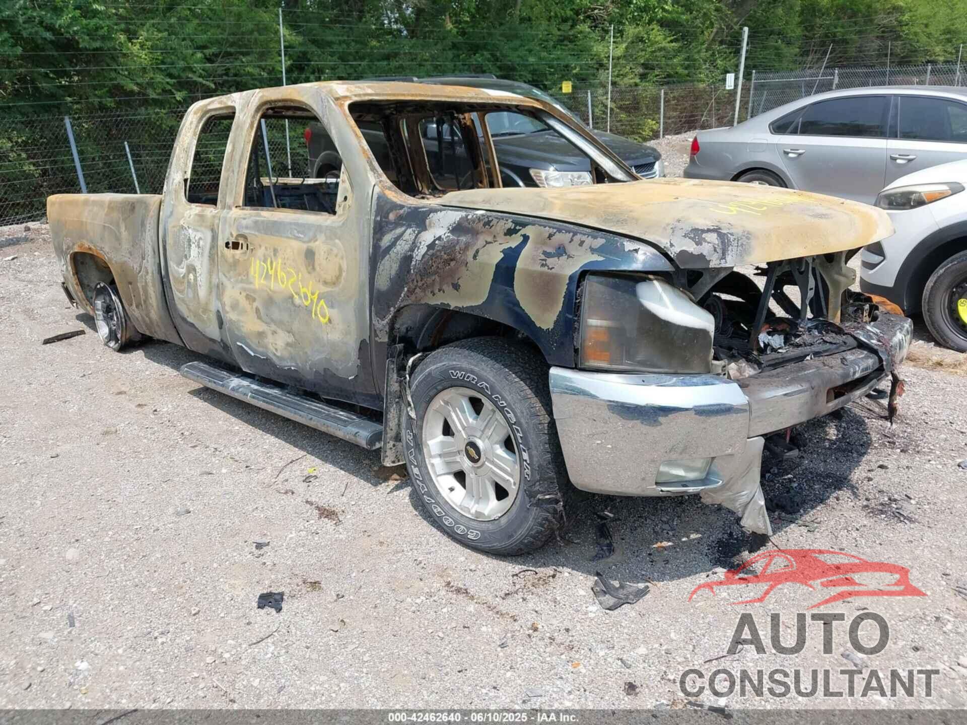 CHEVROLET SILVERADO 1500 2012 - 1GCRKSE7XCZ236450