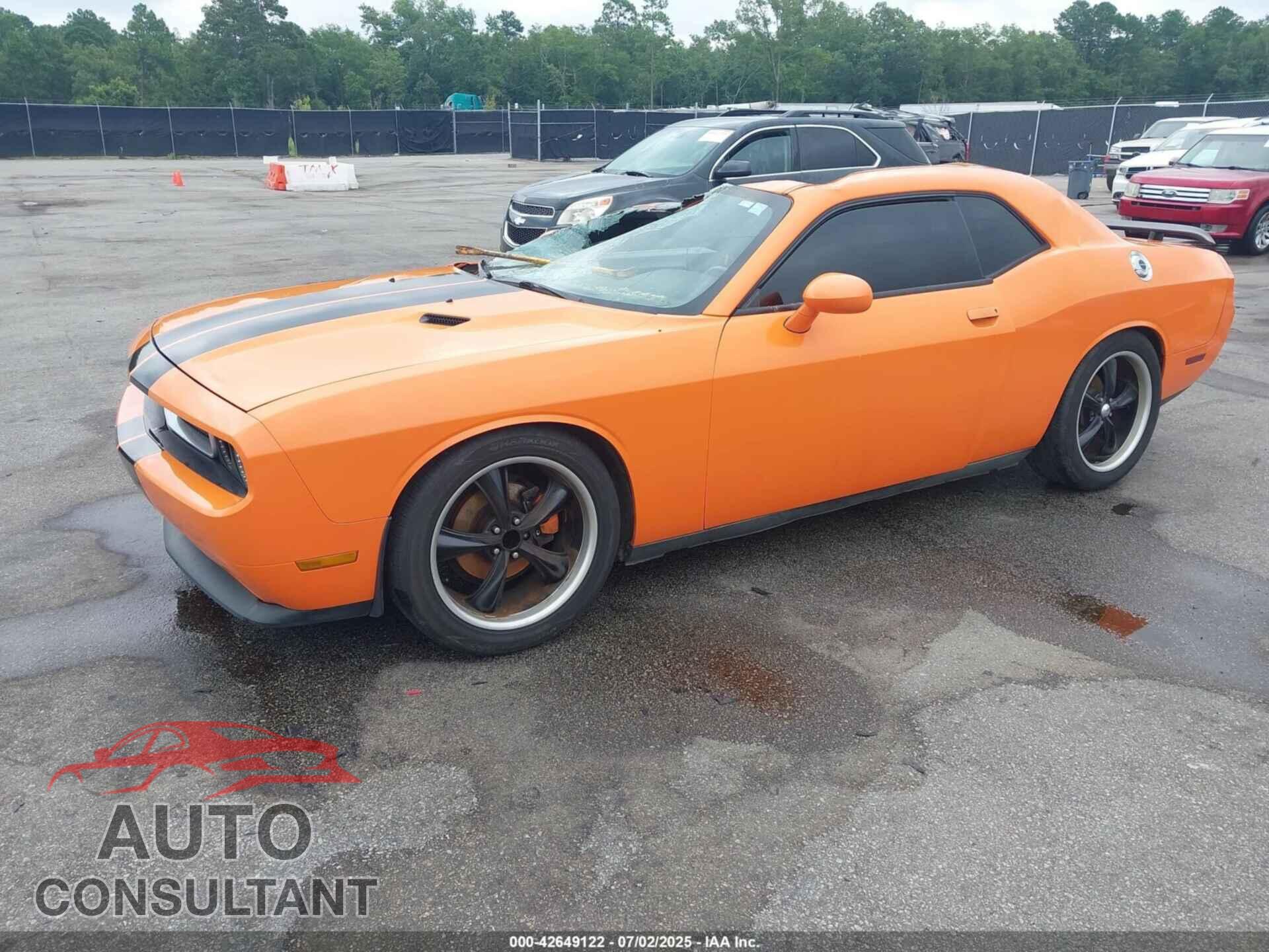 DODGE CHALLENGER 2012 - 2C3CDYAG3CH155545
