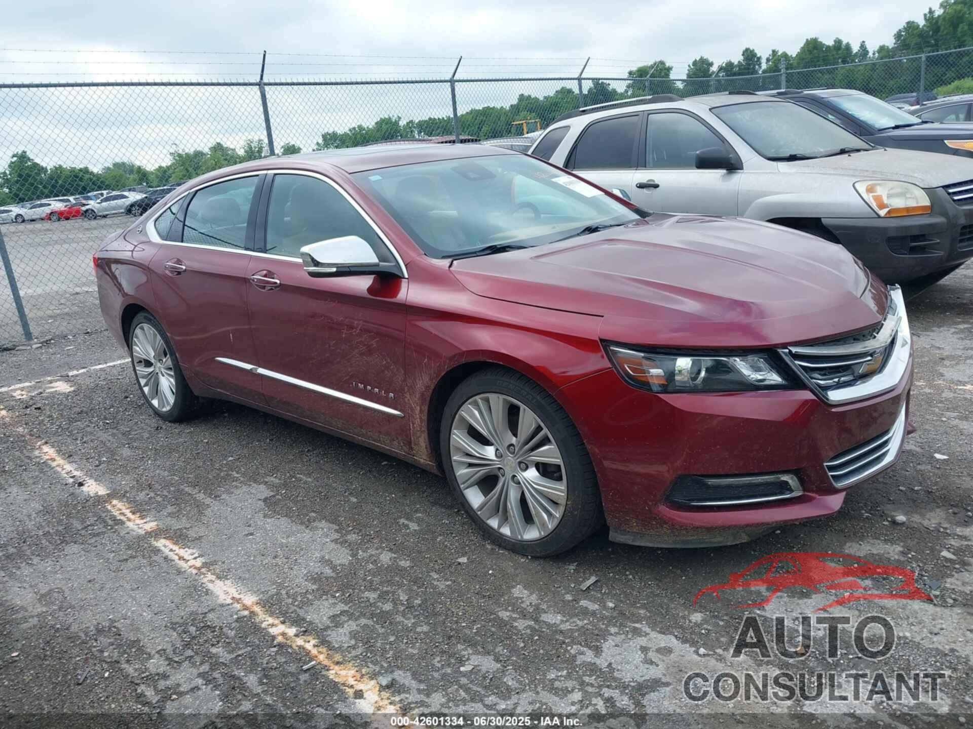 CHEVROLET IMPALA 2016 - 2G1145S35G9197303