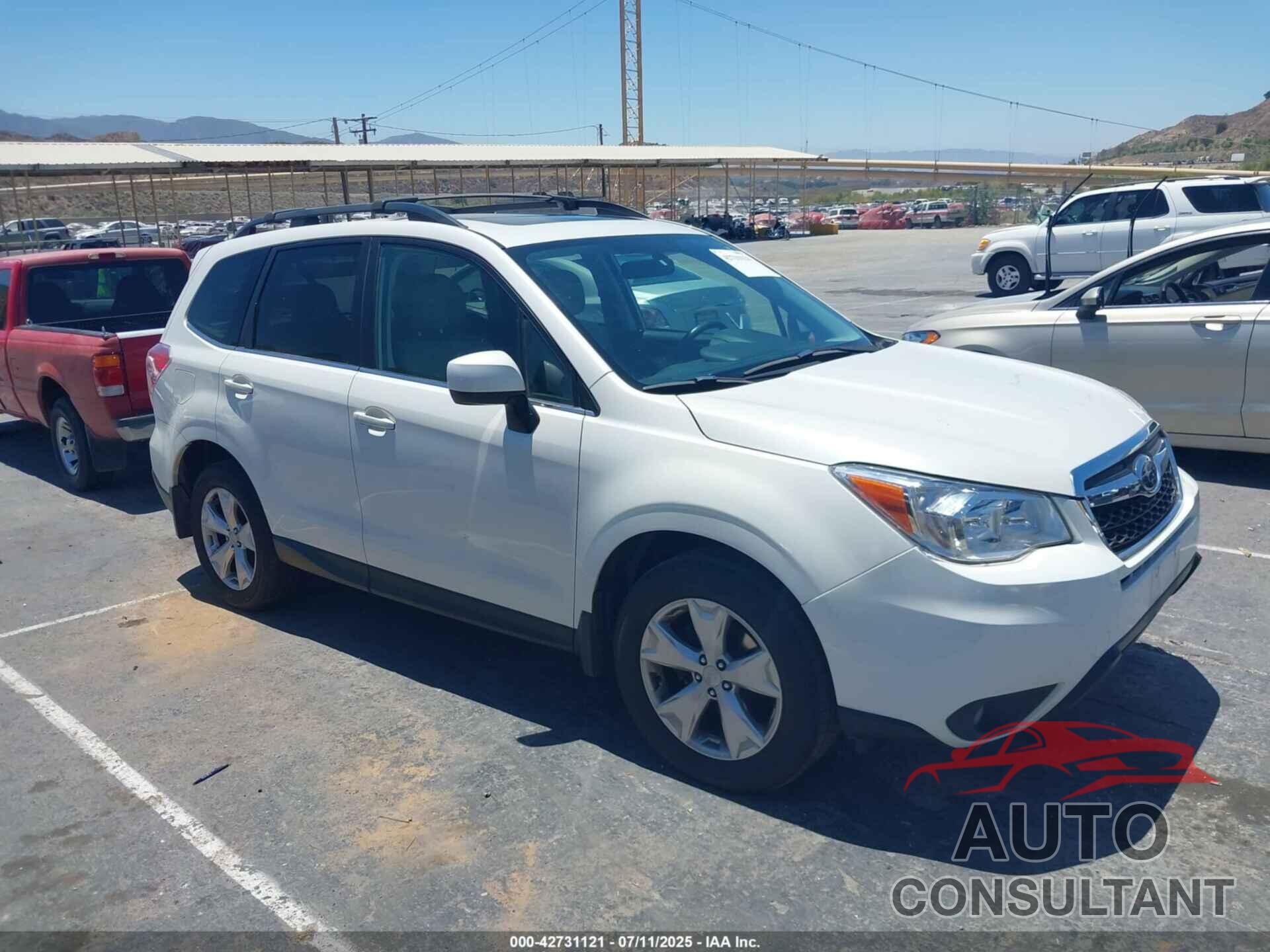 SUBARU FORESTER 2015 - JF2SJAHCXFH454116