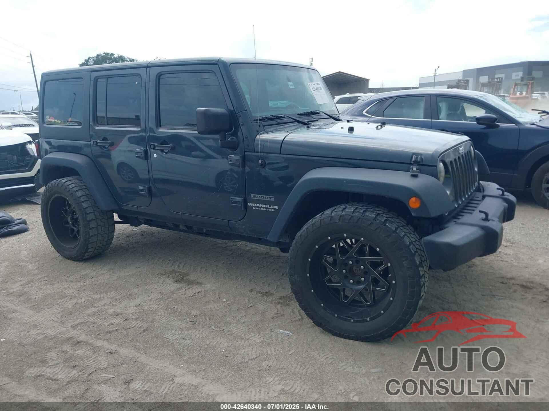JEEP WRANGLER UNLIMITED 2017 - 1C4BJWDG5HL674705