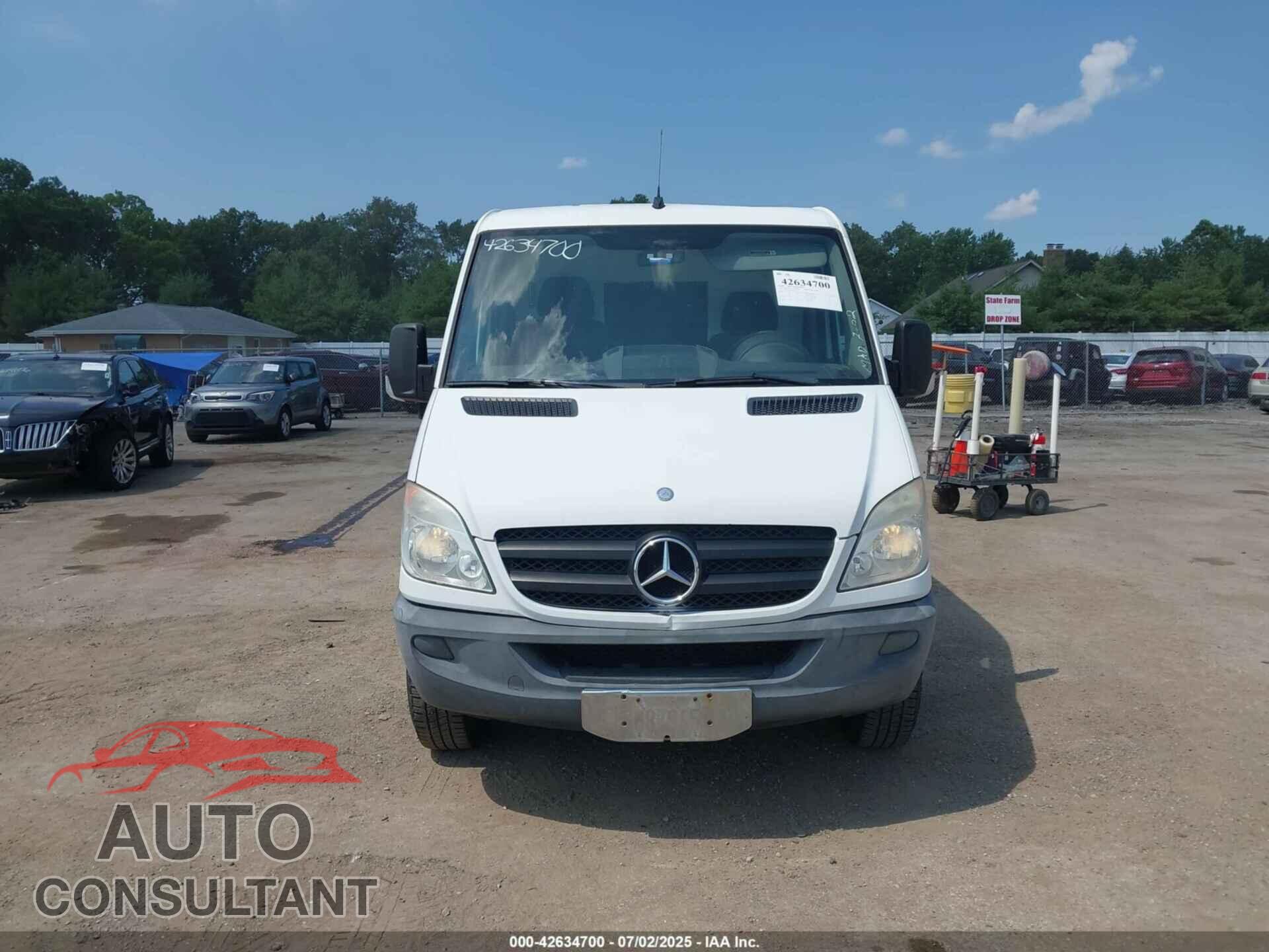 MERCEDES-BENZ SPRINTER 2500 2012 - WD3PE7CC8C5626783