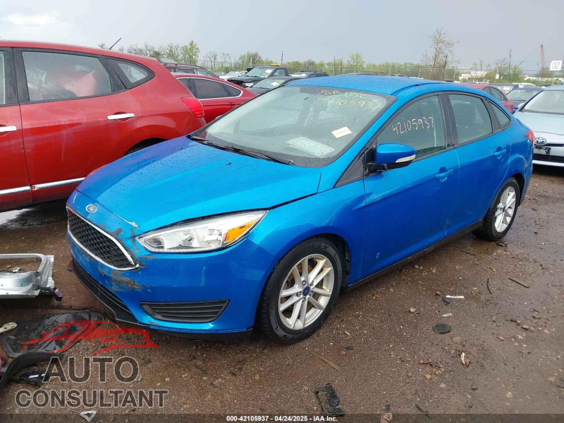 FORD FOCUS 2016 - 1FADP3F22GL394624