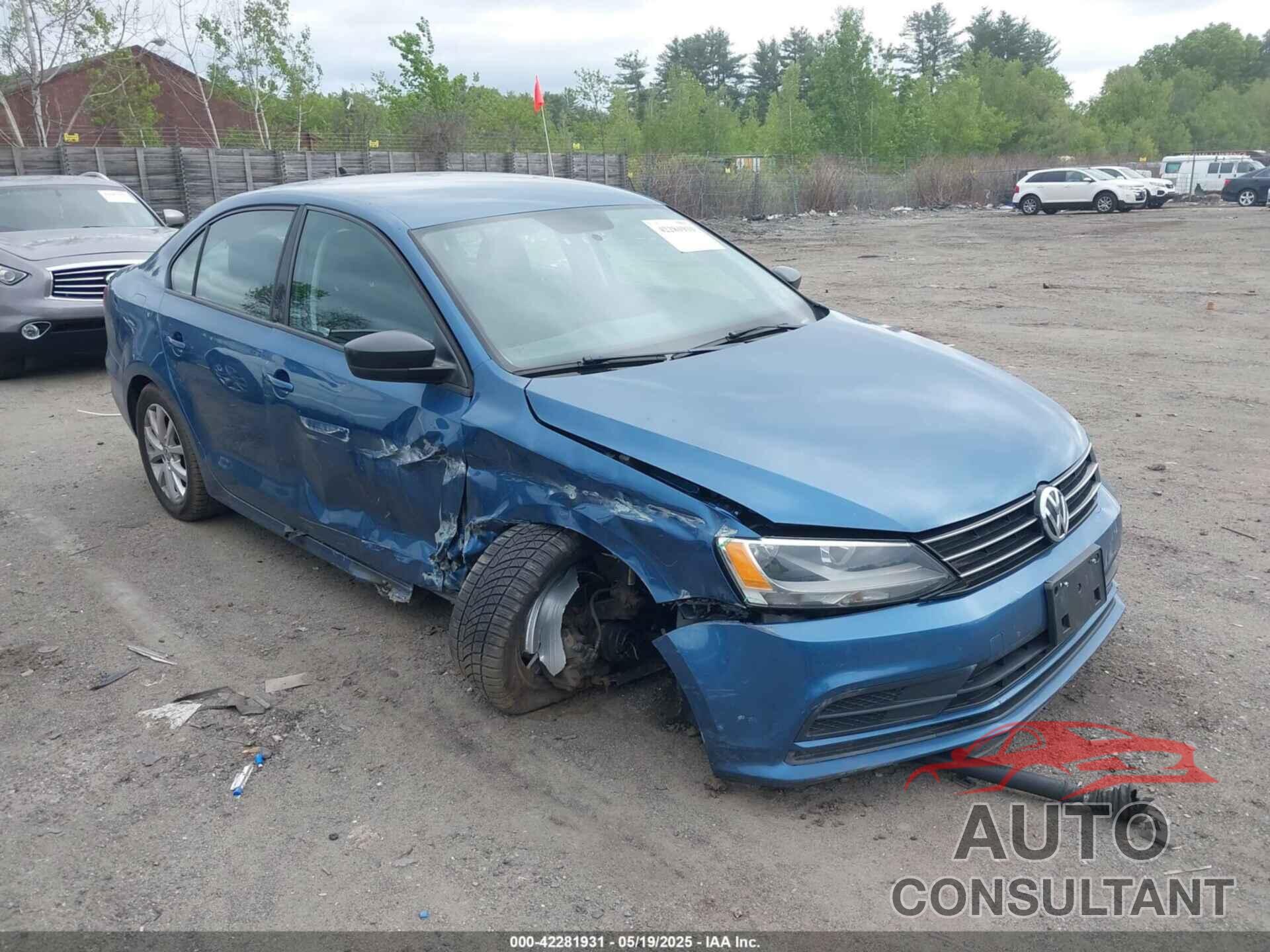 VOLKSWAGEN JETTA 2015 - 3VWD17AJ8FM287279
