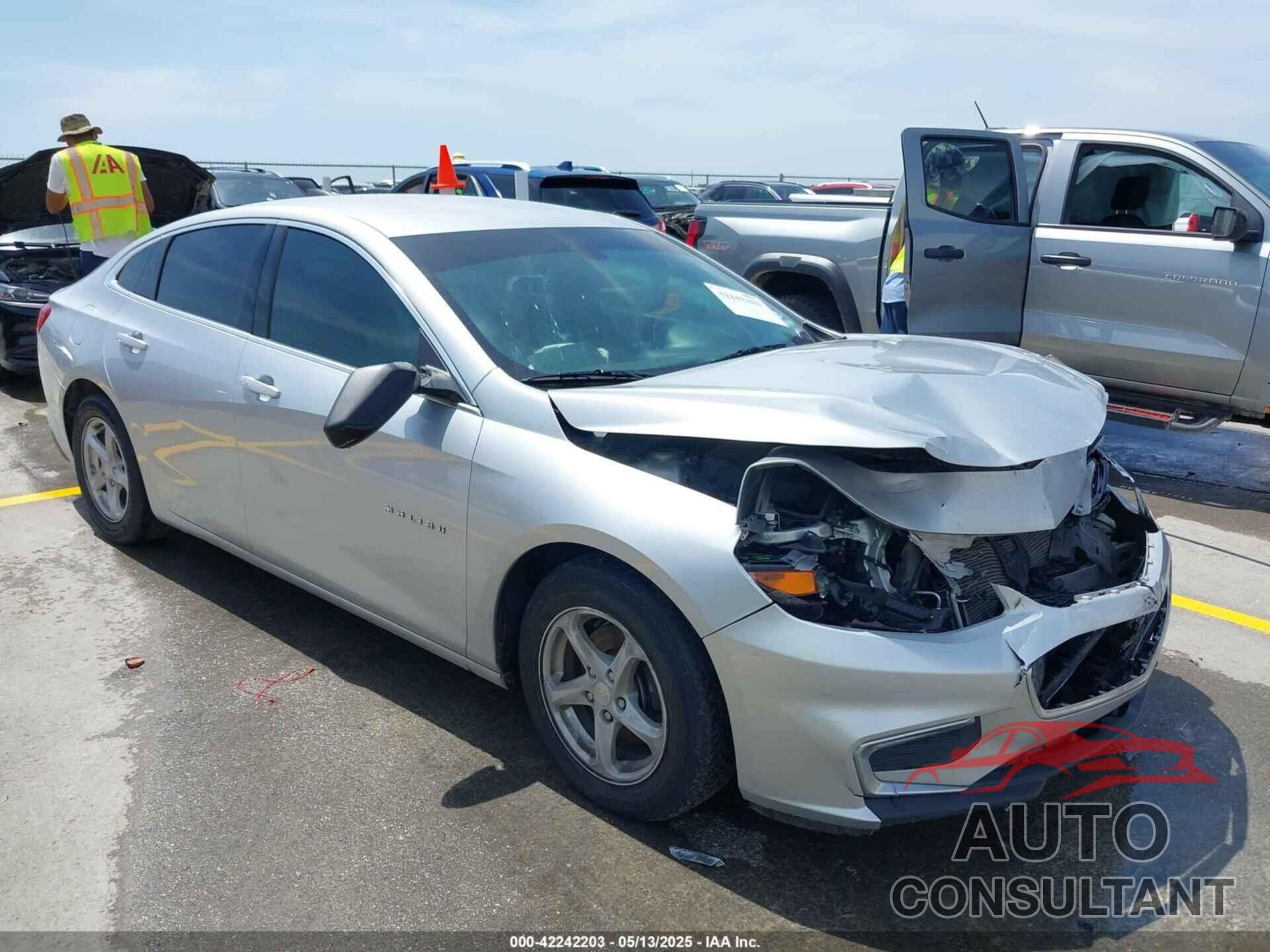 CHEVROLET MALIBU 2018 - 1G1ZB5STXJF184456