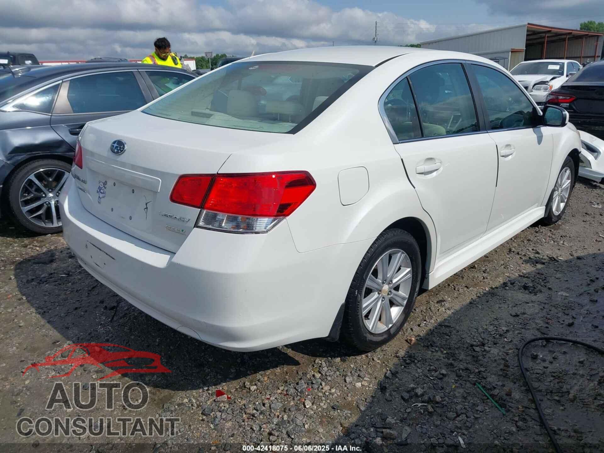 SUBARU LEGACY 2010 - 4S3BMBB62A3228995