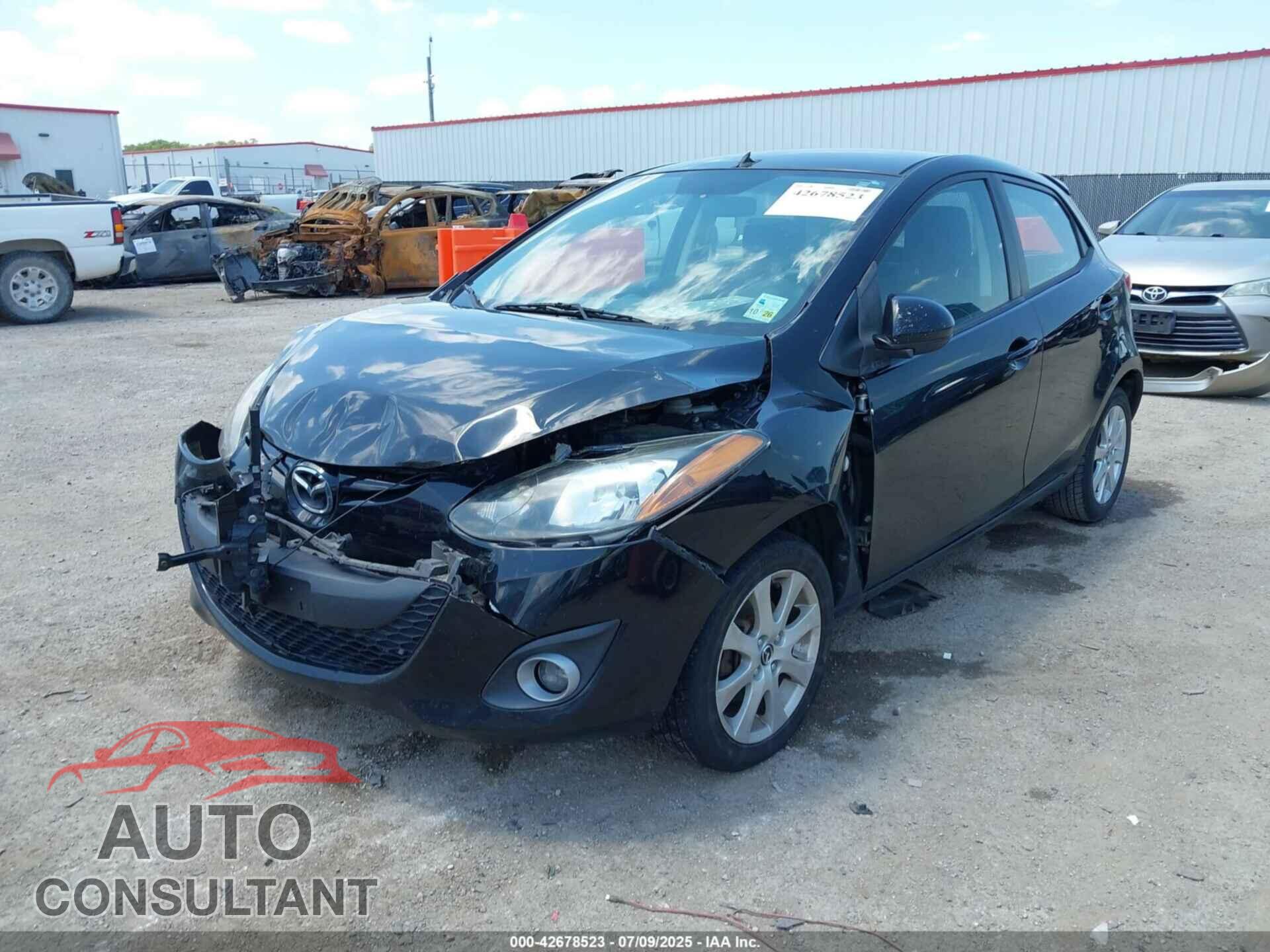 MAZDA MAZDA2 2013 - JM1DE1LY3D0163354