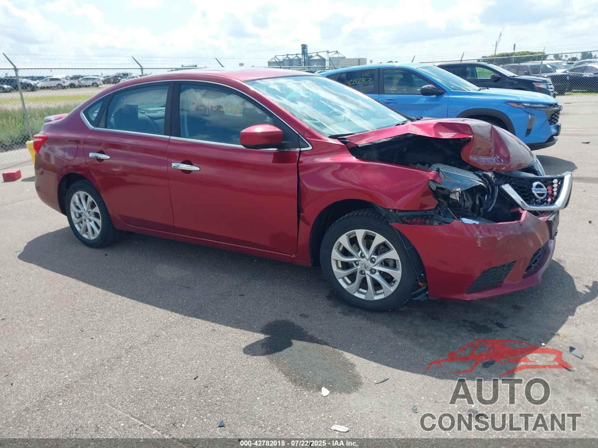 NISSAN SENTRA 2018 - 3N1AB7AP5JY303613
