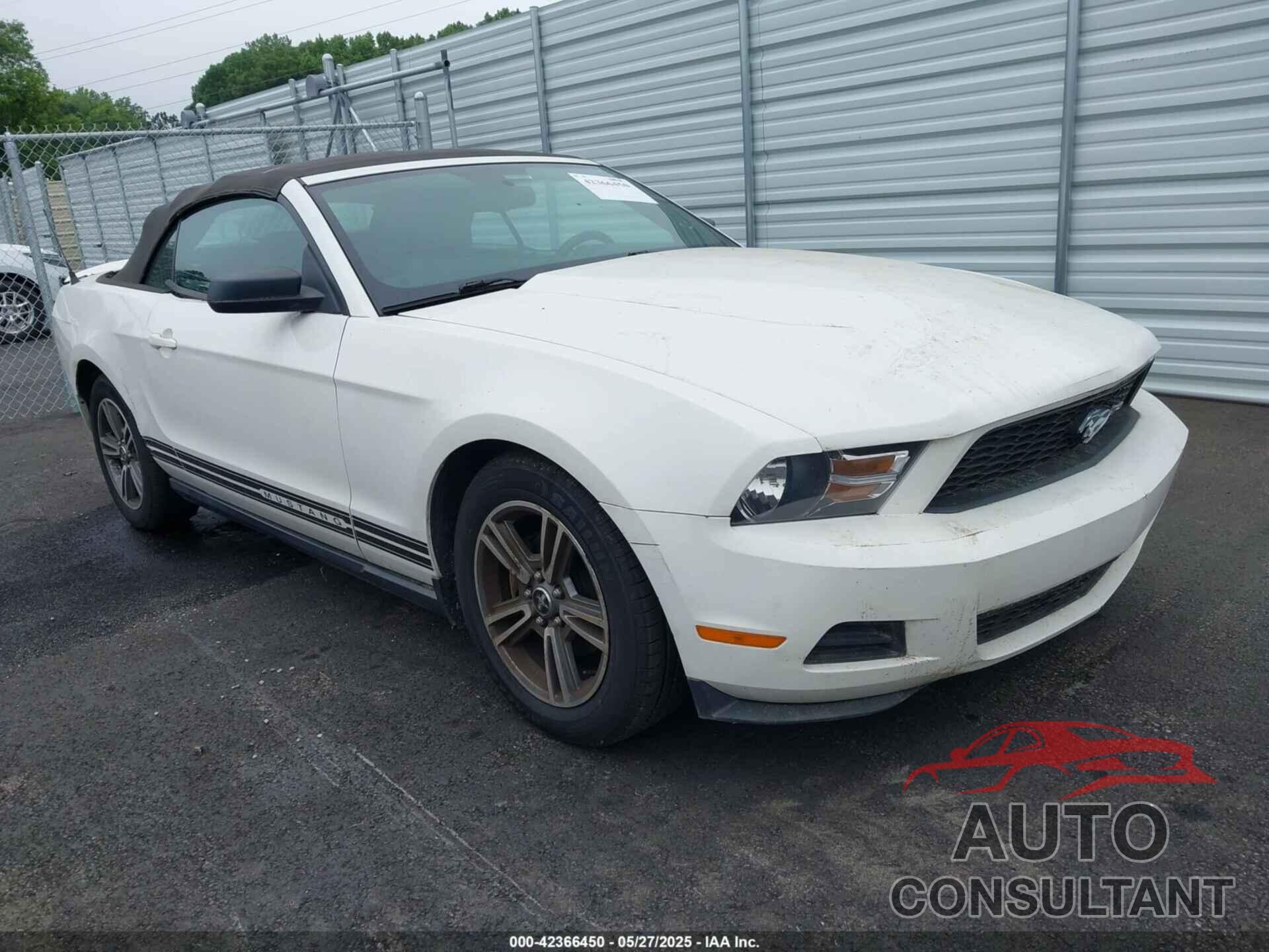 FORD MUSTANG 2010 - 1ZVBP8ENXA5167037