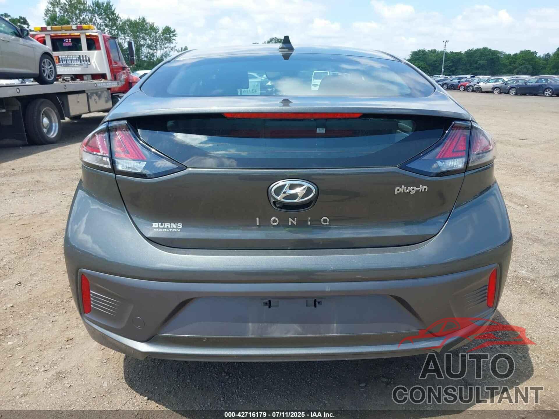 HYUNDAI IONIQ PLUG-IN HYBRID 2021 - KMHC75LD6MU260773