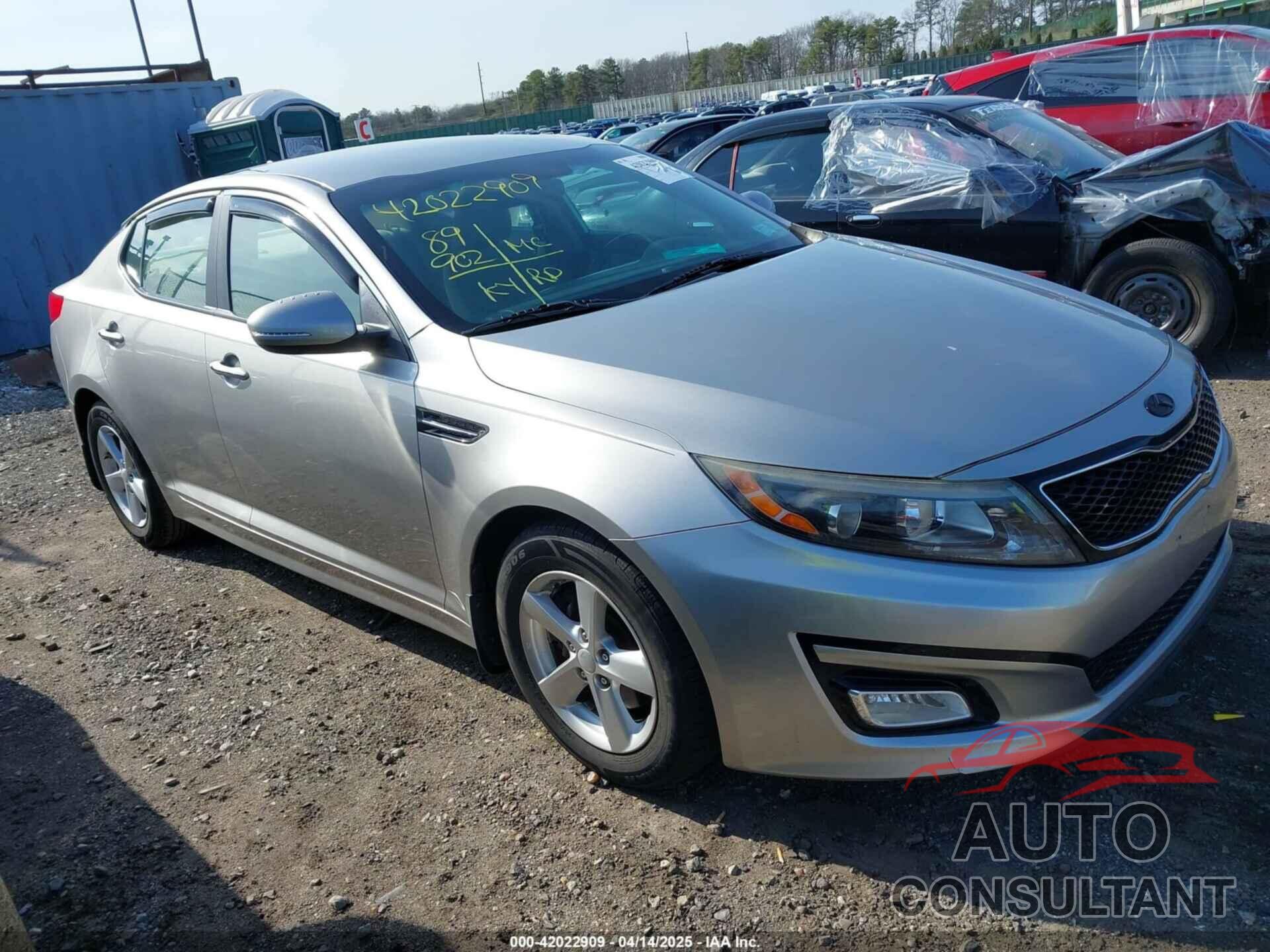 KIA OPTIMA 2014 - 5XXGM4A75EG270028