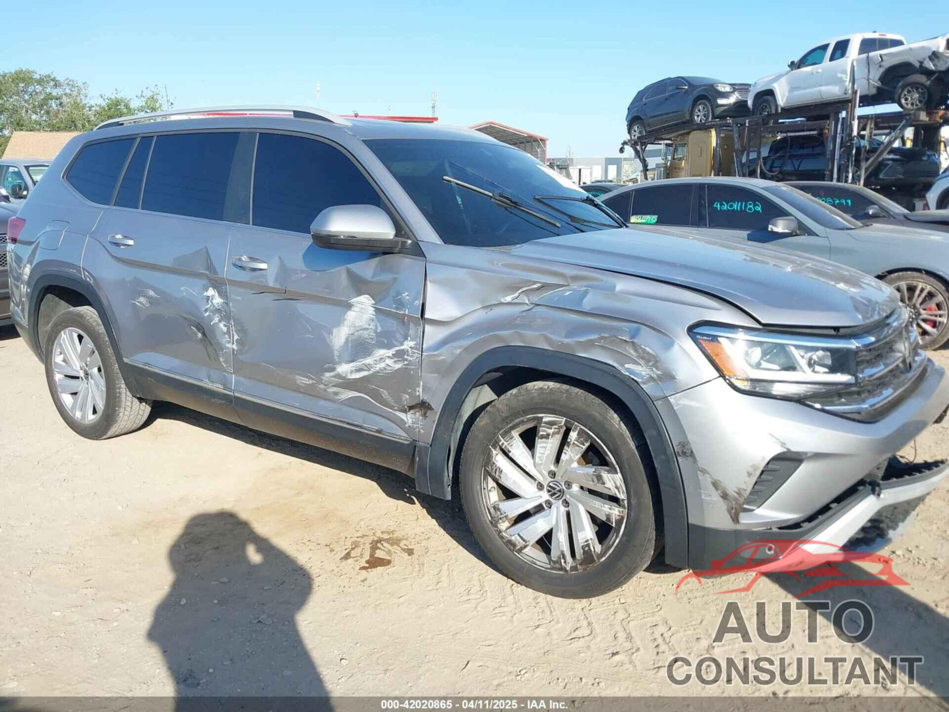 VOLKSWAGEN ATLAS 2021 - 1V2ER2CA4MC503786