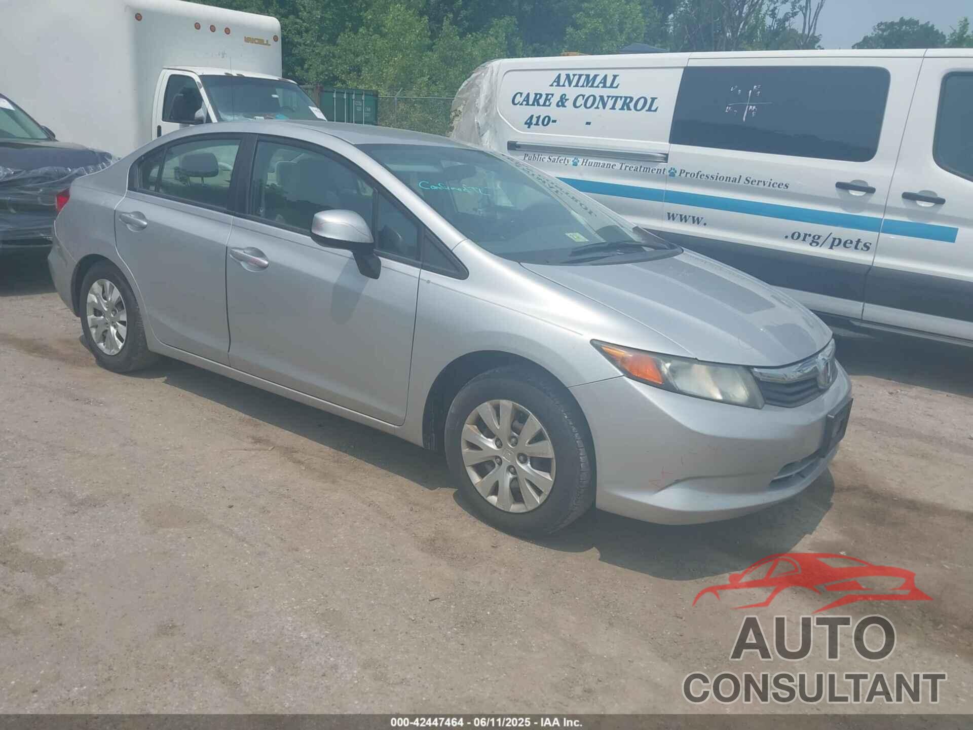 HONDA CIVIC 2012 - 19XFB2F5XCE329951