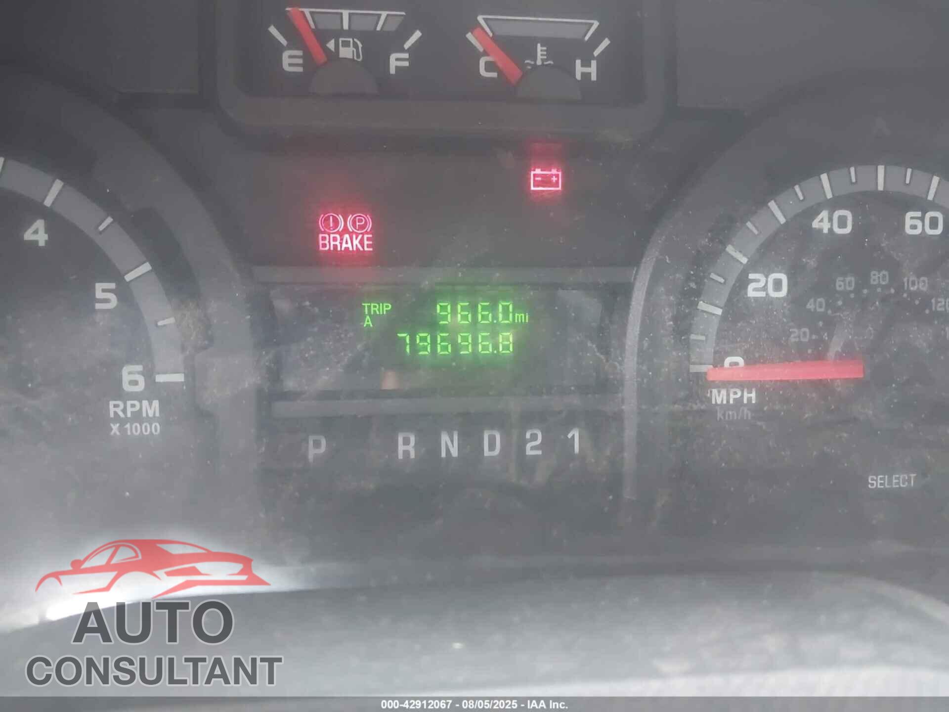 FORD E-150 2010 - 1FTNE1EW2ADA91289