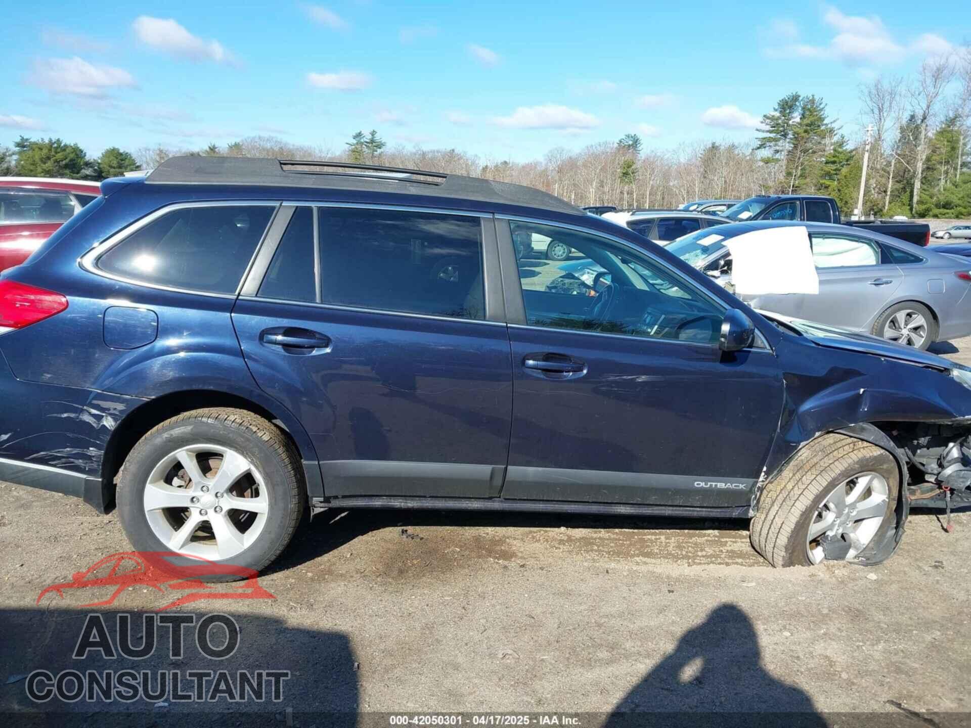 SUBARU OUTBACK 2013 - 4S4BRBCC3D3260778