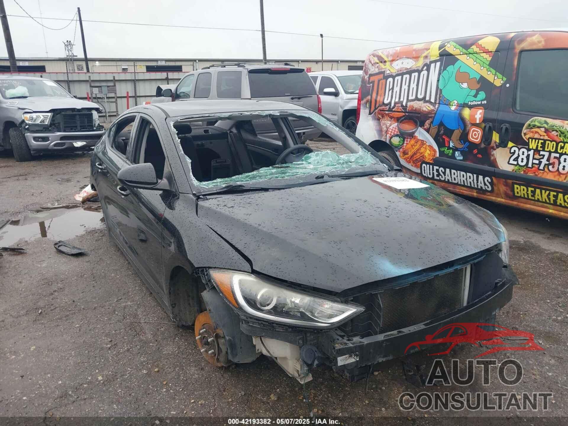 HYUNDAI ELANTRA 2018 - 5NPD84LFXJH282864