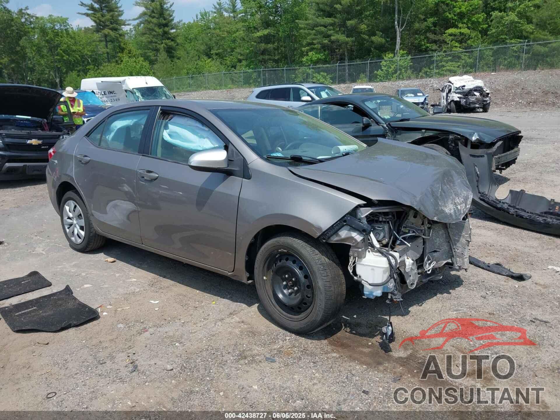 TOYOTA COROLLA 2016 - 2T1BURHEXGC558715