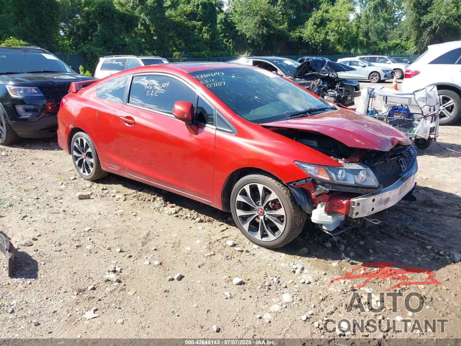 HONDA CIVIC 2013 - 2HGFG4A58DH702433