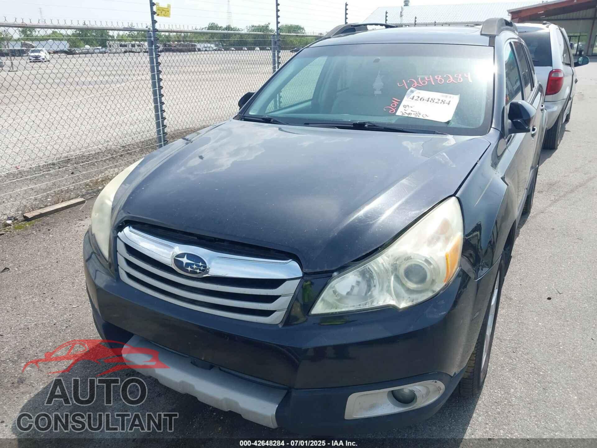 SUBARU OUTBACK 2011 - 4S4BRBLC3B3431672