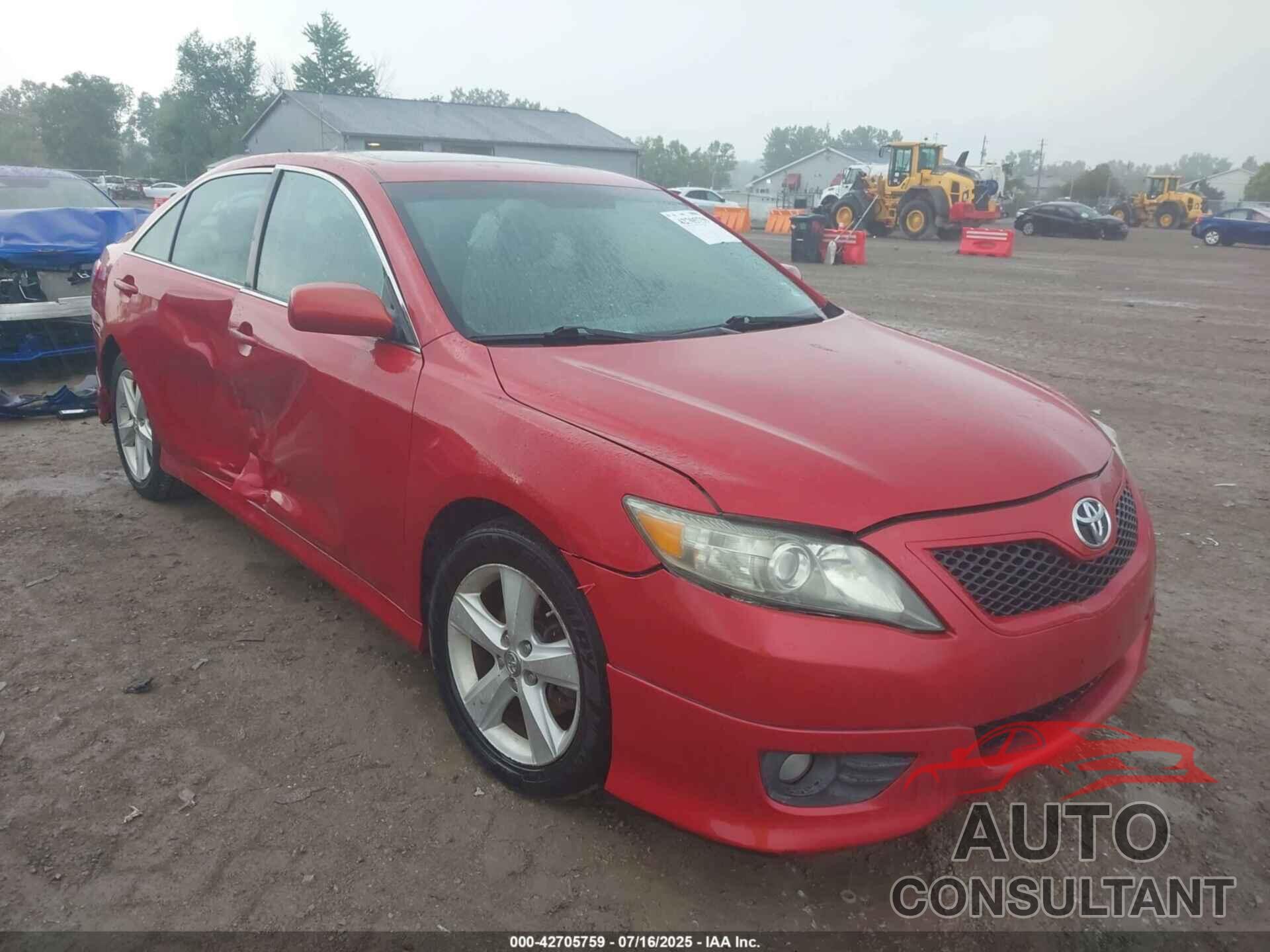 TOYOTA CAMRY 2011 - 4T1BF3EK0BU678712