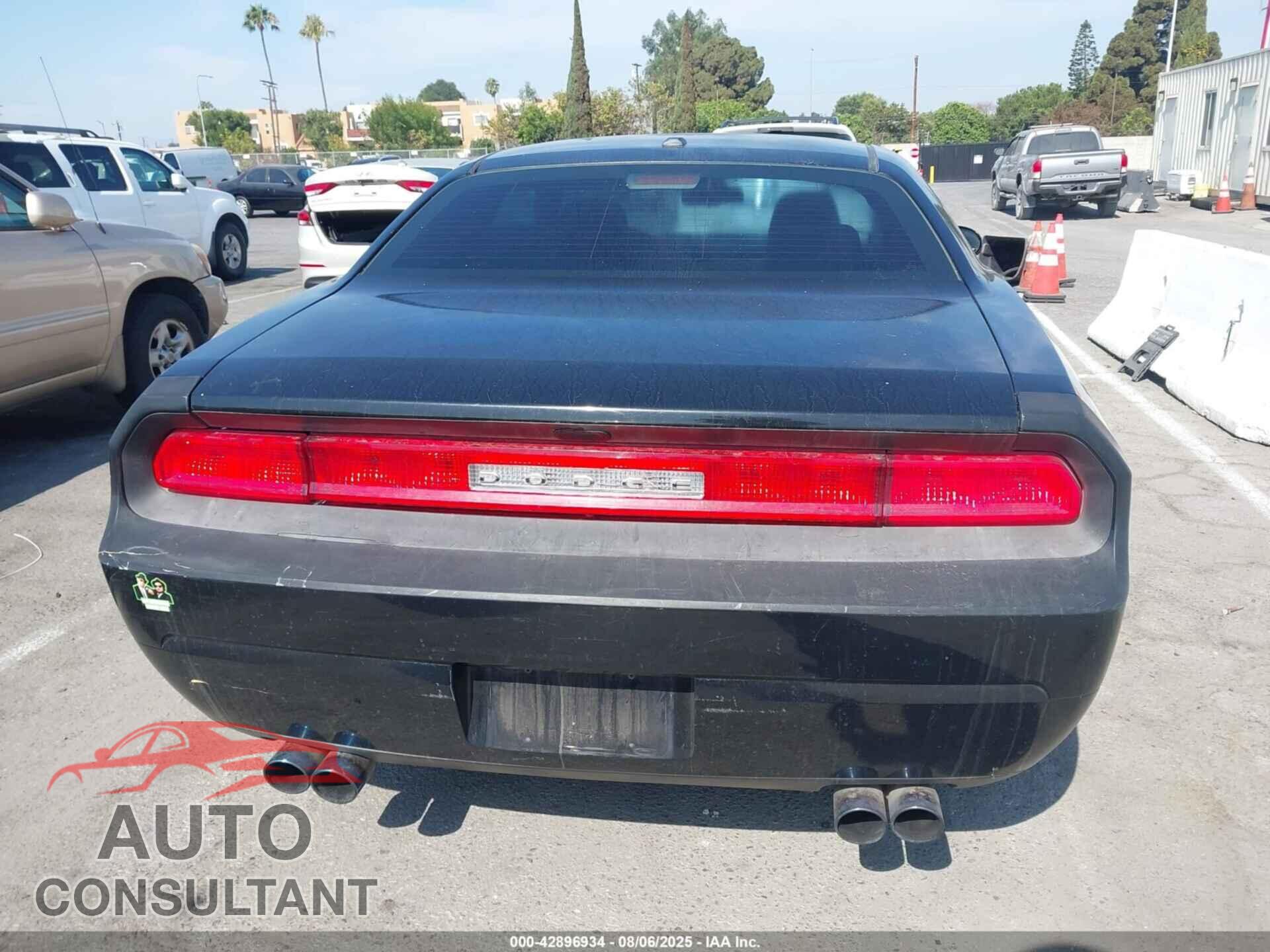 DODGE CHALLENGER 2012 - 2C3CDYAG3CH186696
