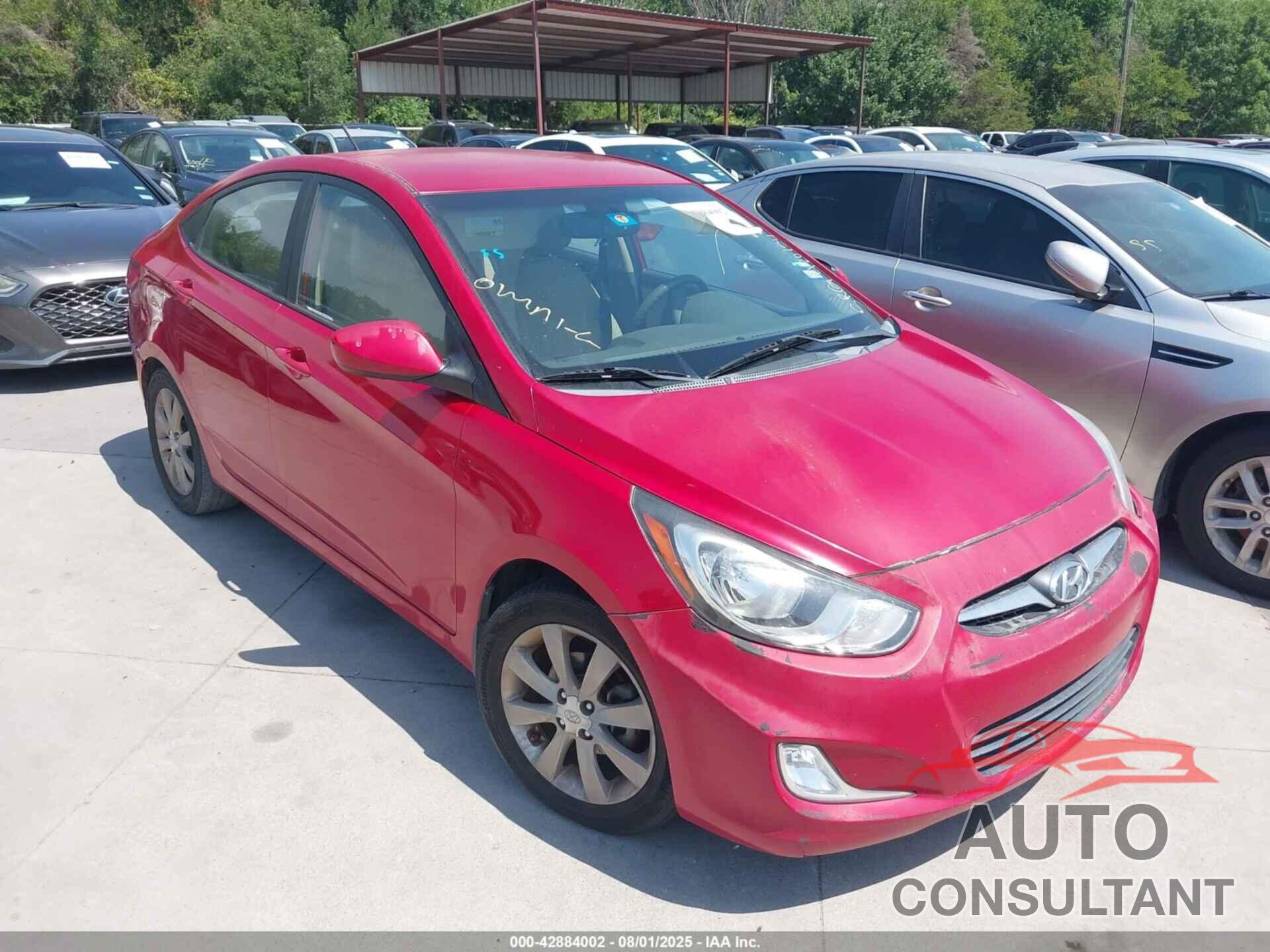 HYUNDAI ACCENT 2013 - KMHCU4AE3DU420154