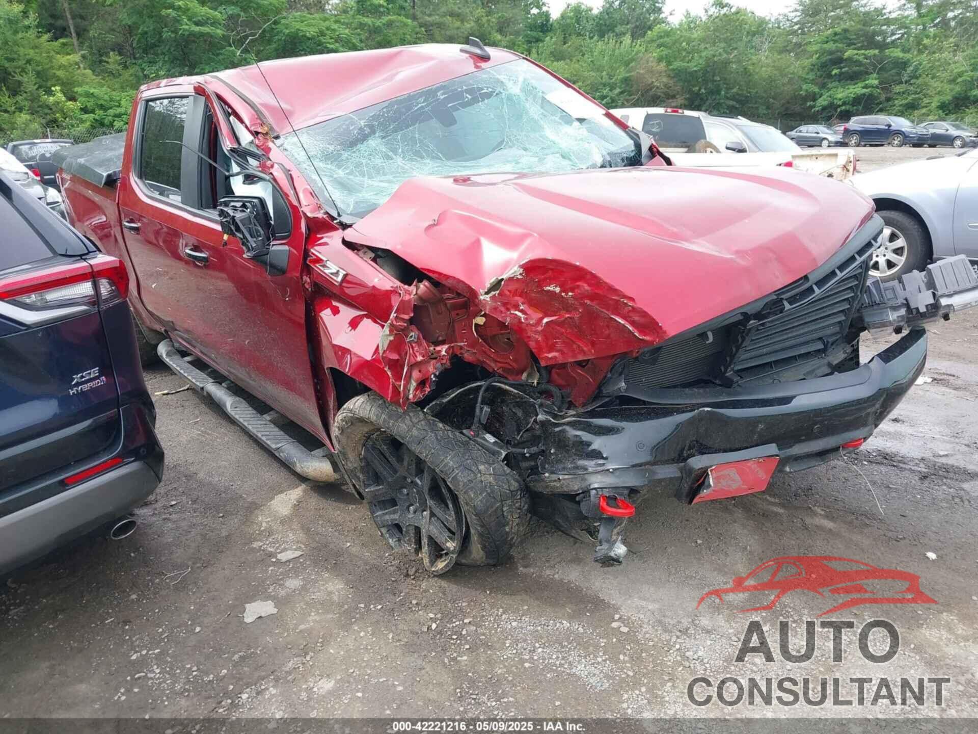 CHEVROLET SILVERADO 1500 2021 - 1GCPYFED6MZ213641
