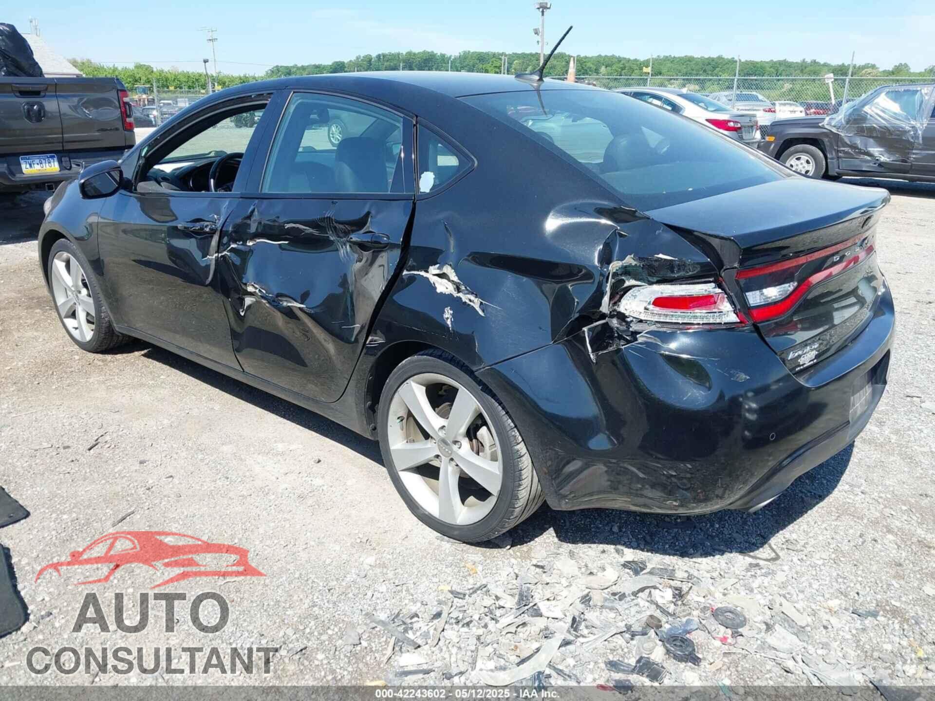 DODGE DART 2014 - 1C3CDFEBXED725110