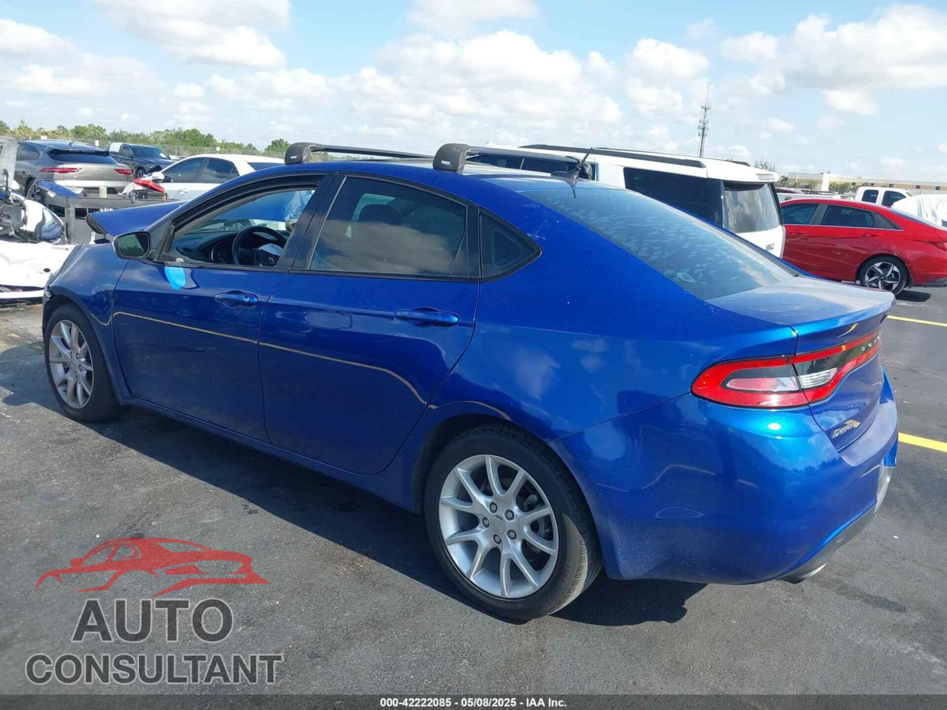 DODGE DART 2013 - 1C3CDFBA2DD333684