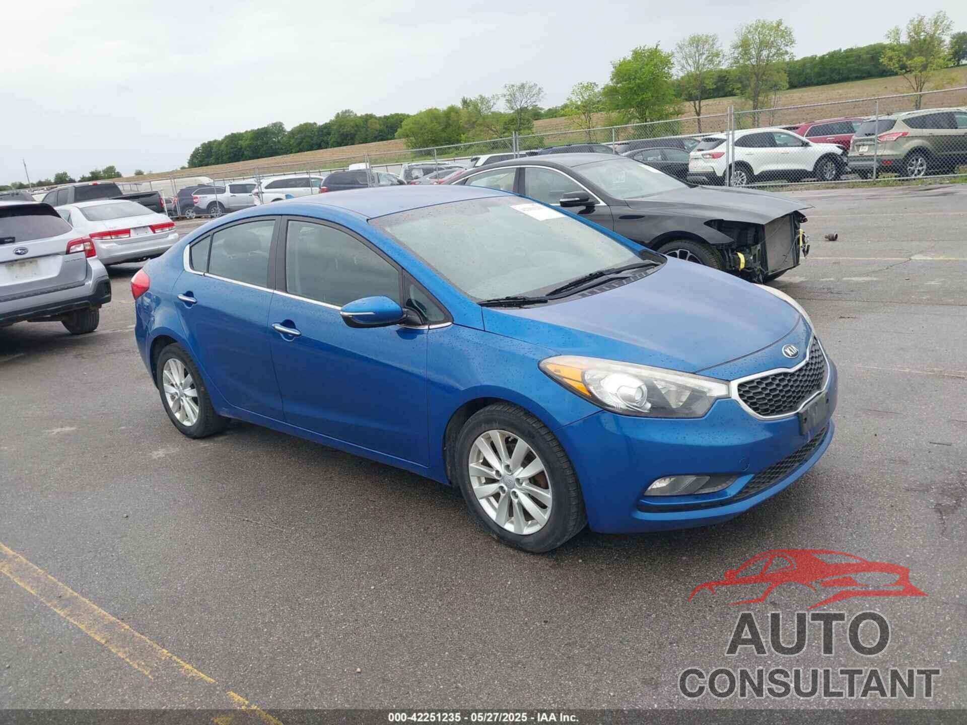 KIA FORTE 2015 - KNAFX4A88F5319270