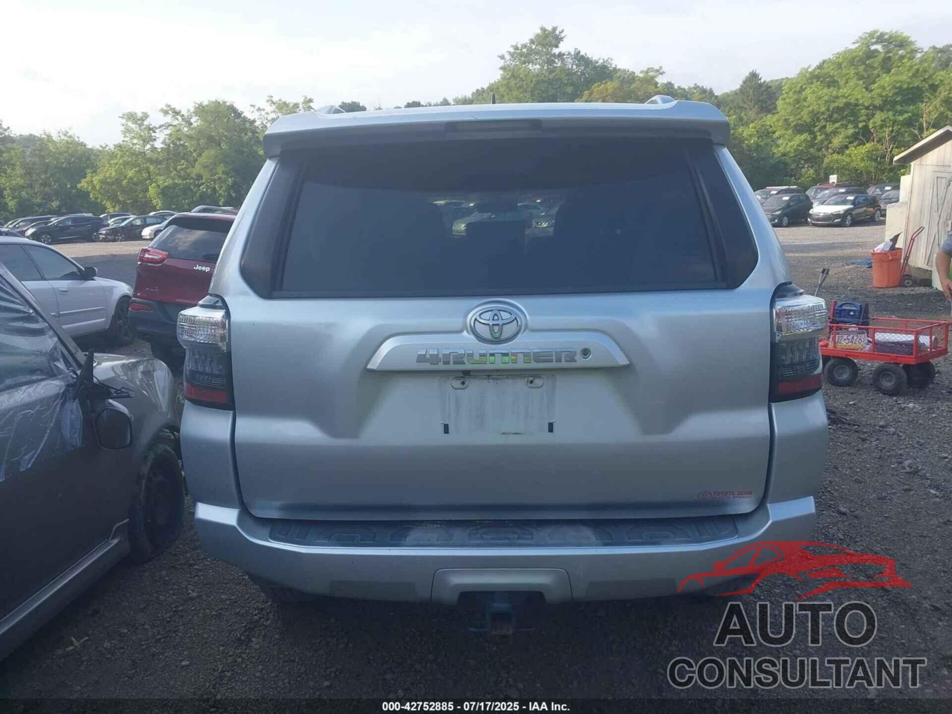 TOYOTA 4RUNNER 2016 - JTEBU5JR3G5306416