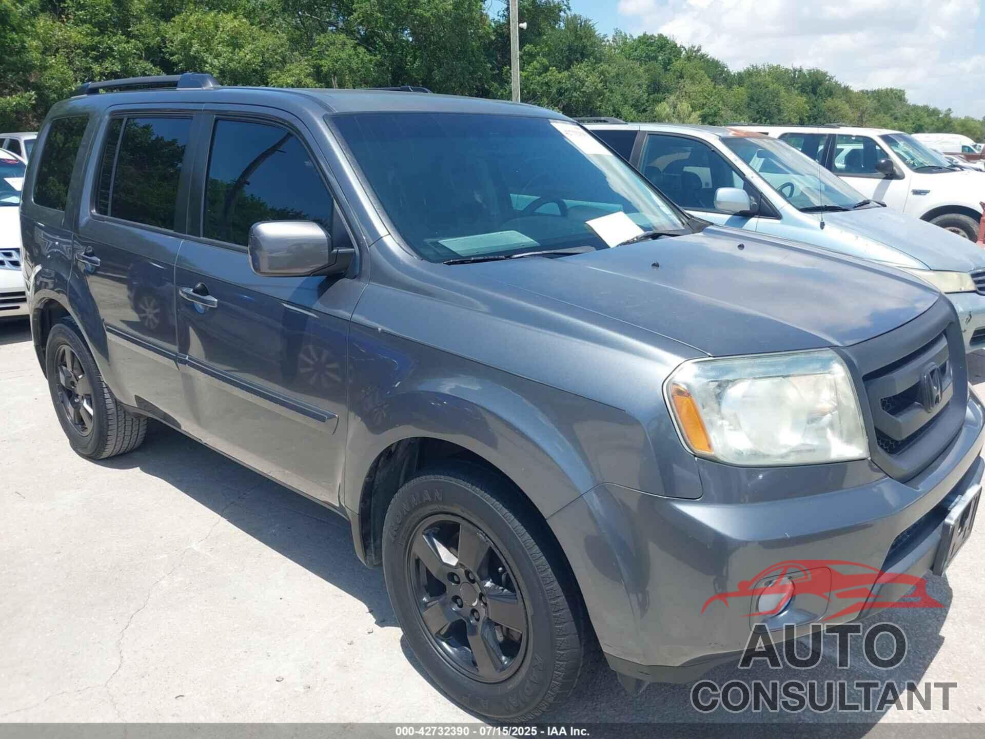 HONDA PILOT 2011 - 5FNYF3H46BB051002