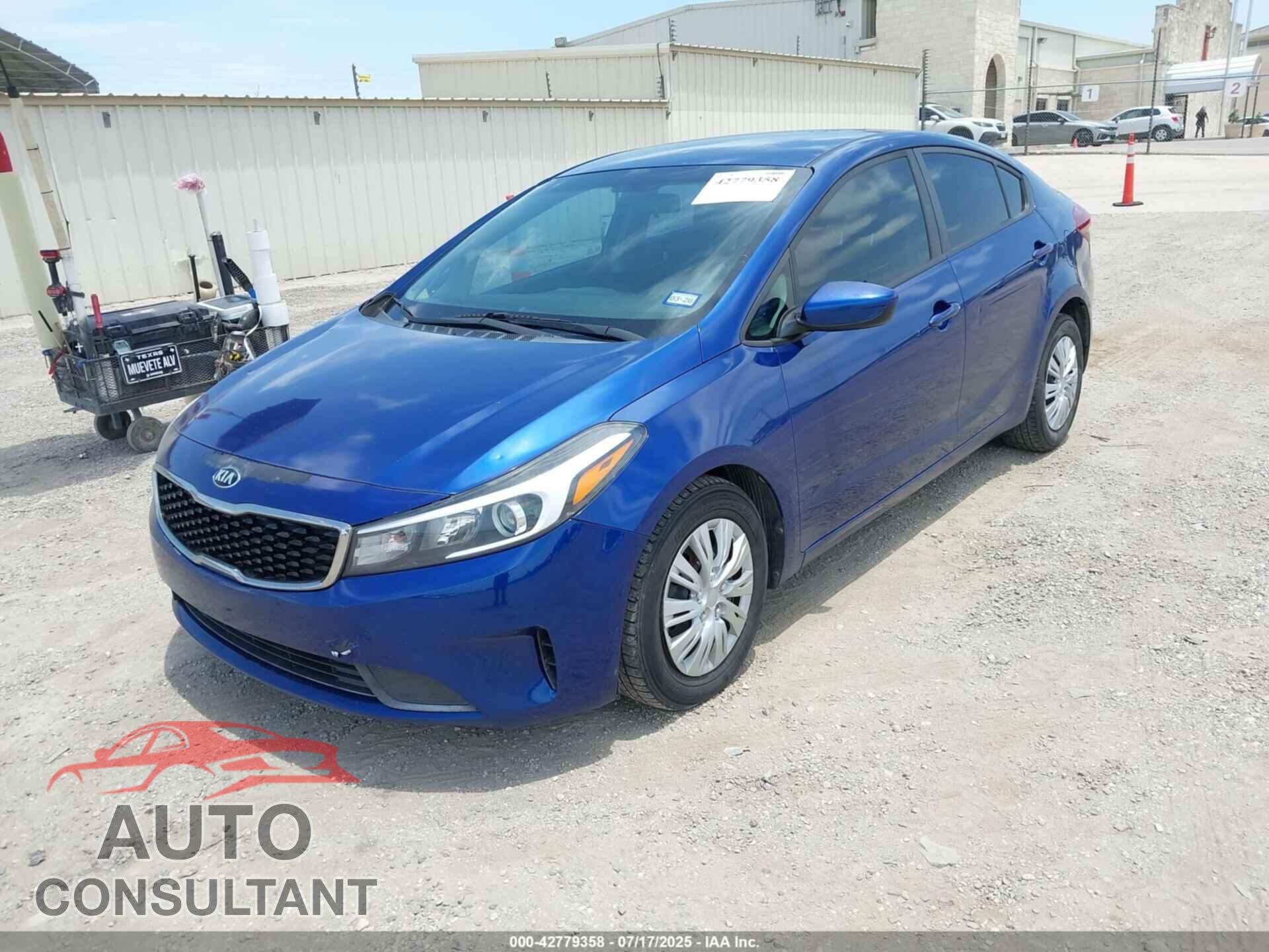 KIA FORTE 2017 - 3KPFK4A72HE042017