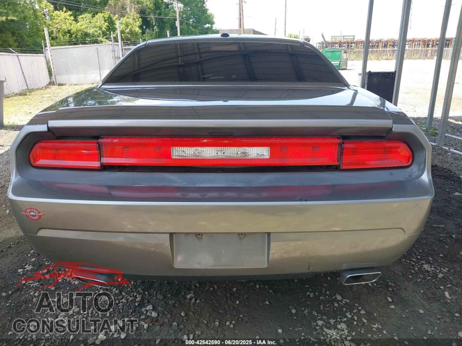 DODGE CHALLENGER 2012 - 2C3CDYAG8CH125277