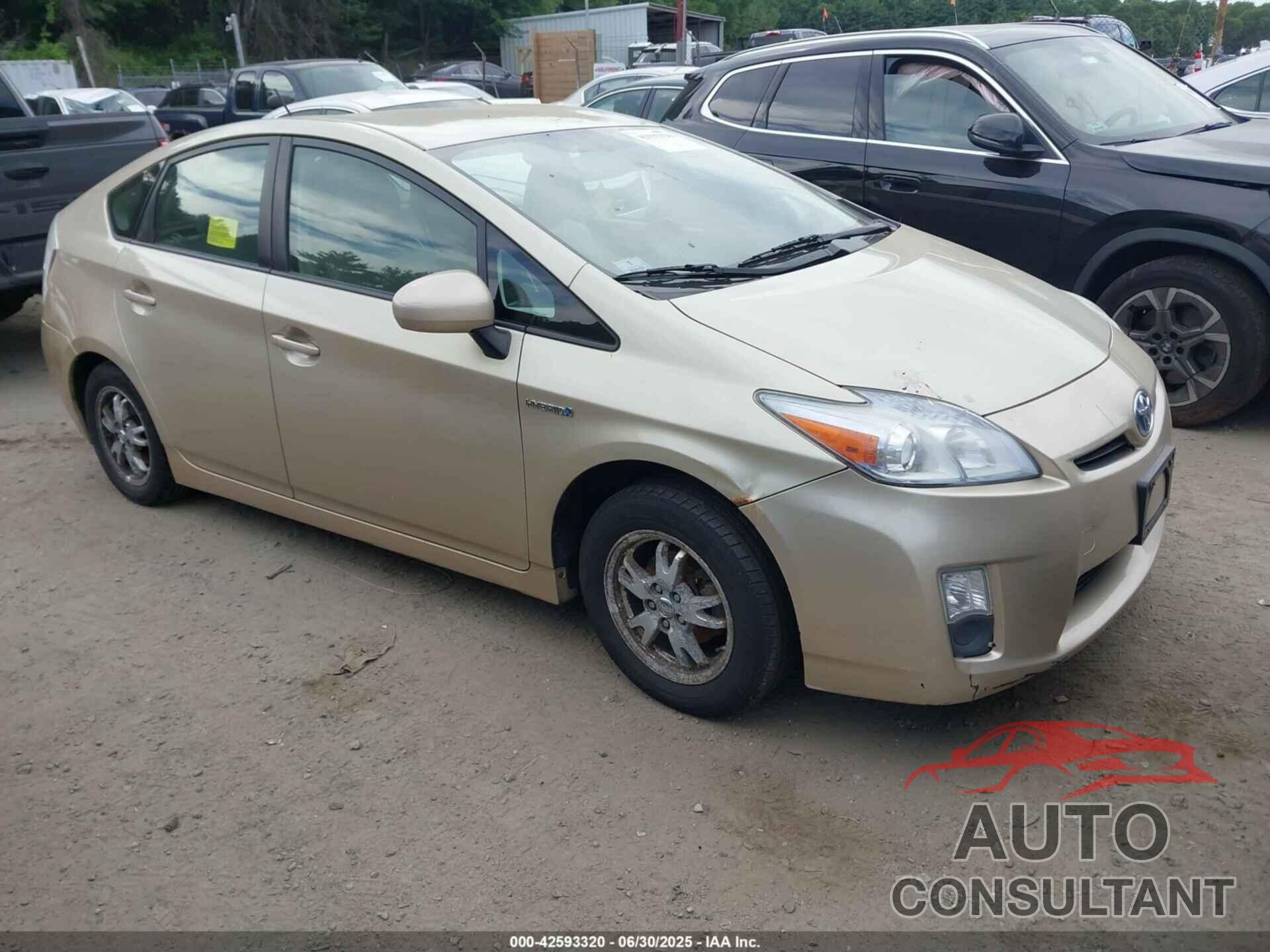 TOYOTA PRIUS 2010 - JTDKN3DU0A0067658