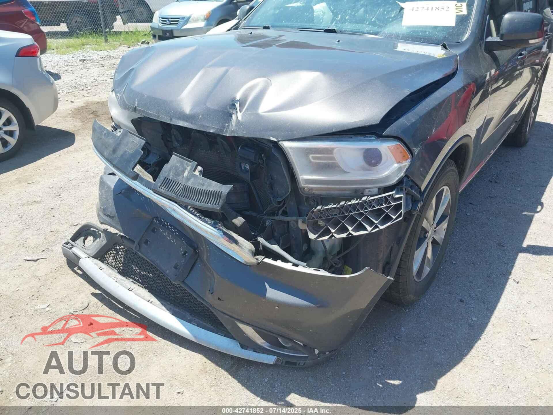 DODGE DURANGO 2016 - 1C4RDHDG8GC330639