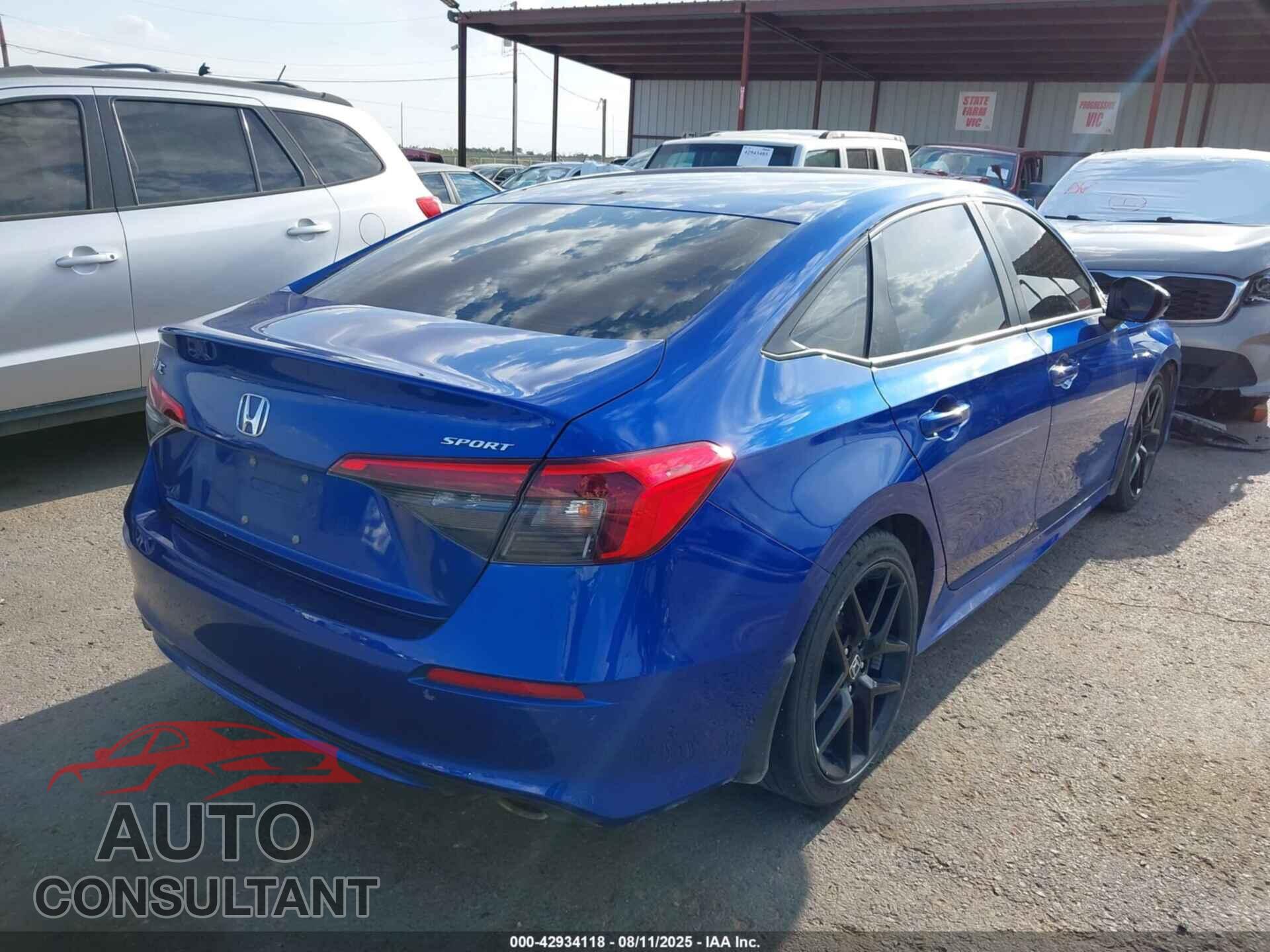 HONDA CIVIC 2023 - 2HGFE2F53PH502857