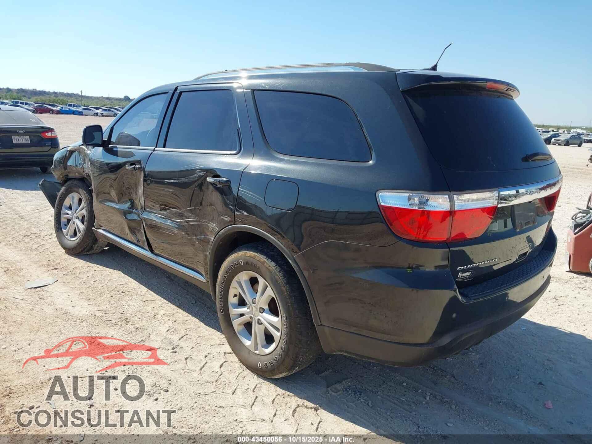DODGE DURANGO 2012 - 1C4RDHAG8CC257738