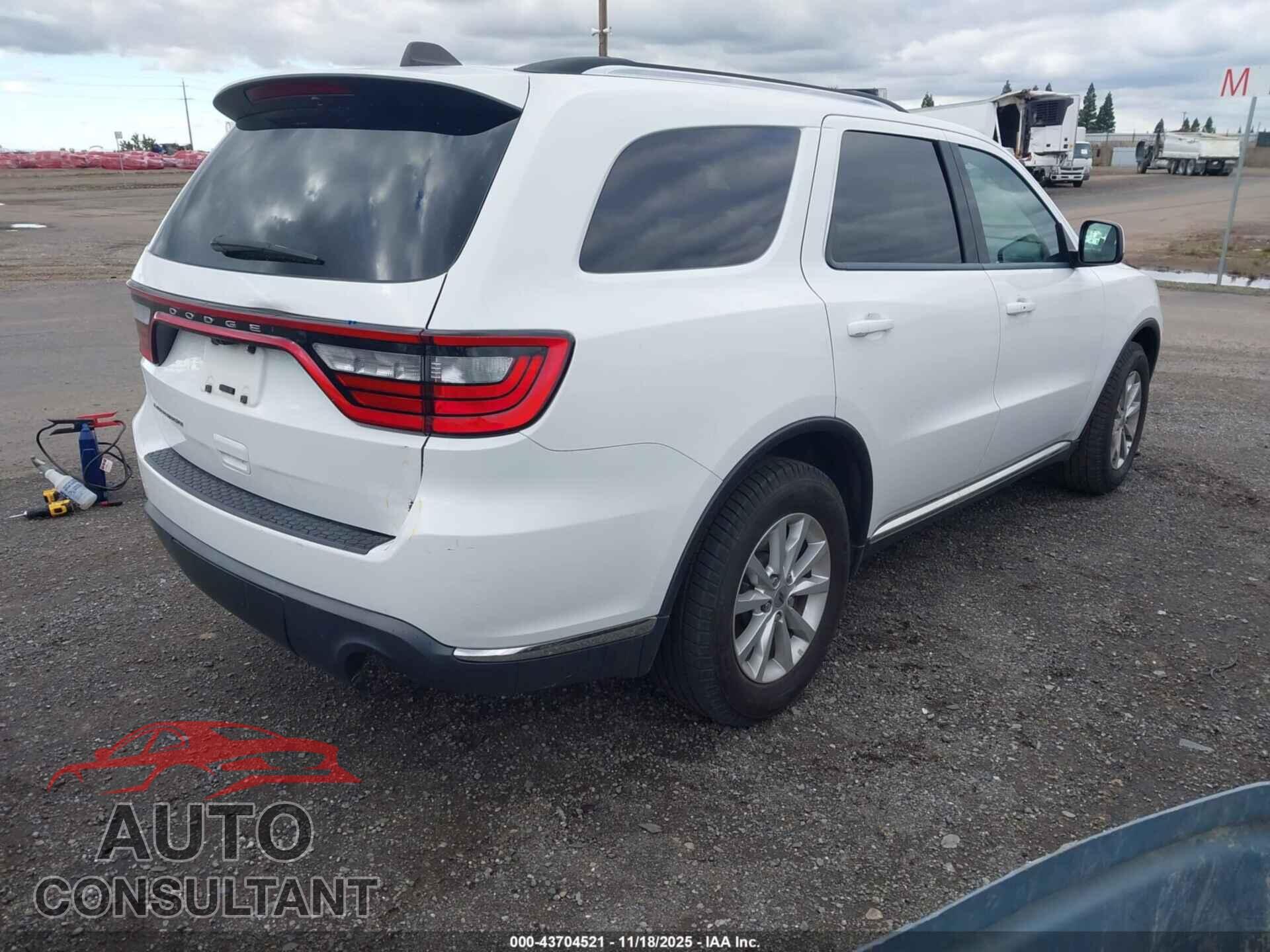 DODGE DURANGO 2022 - 1C4RDHAG3NC226352